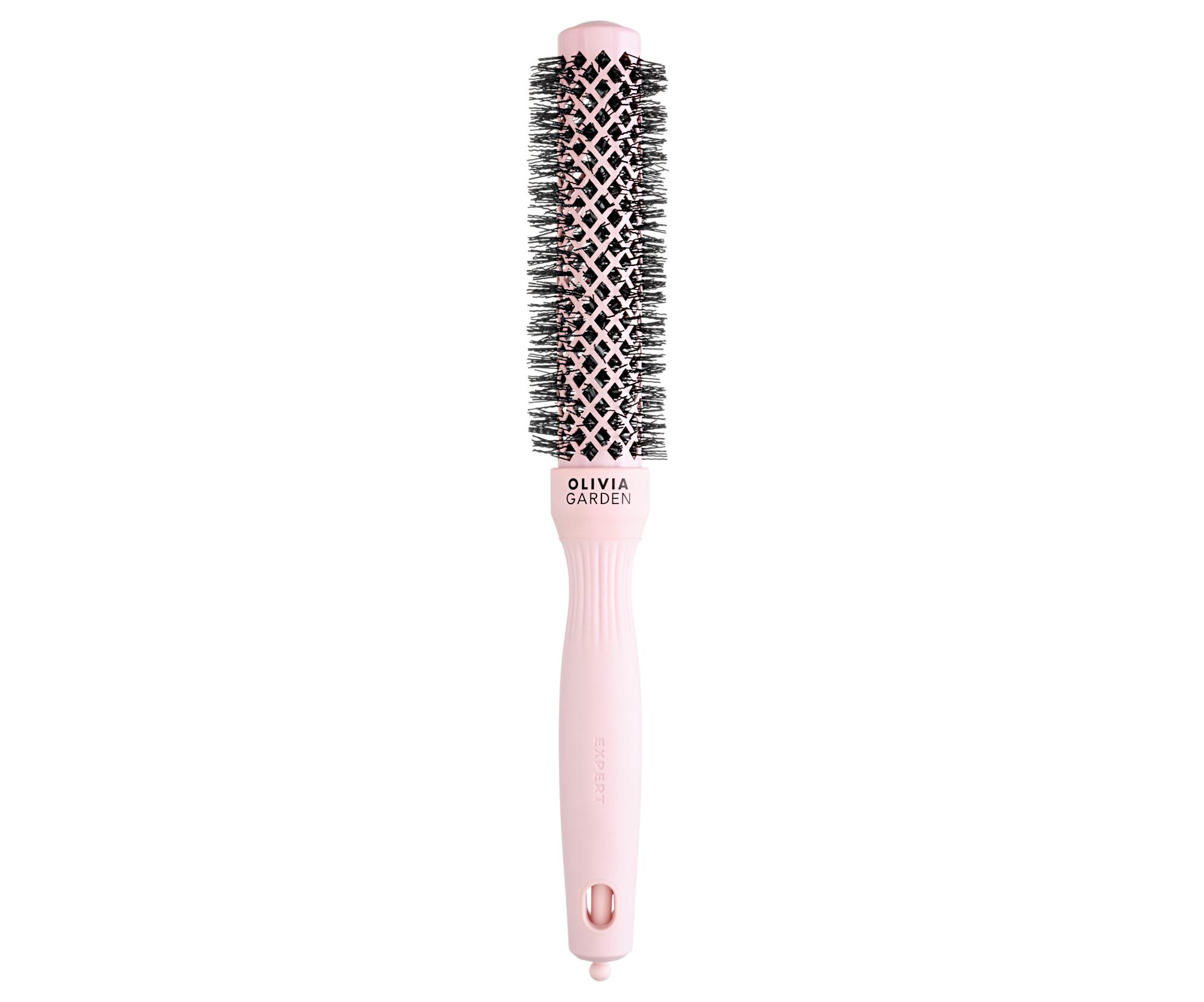 E-shop Okrúhla fúkacia kefa na vlasy Olivia Garden Expert Blowout Speed XL Pastel Pink - 25 mm + darček zadarmo