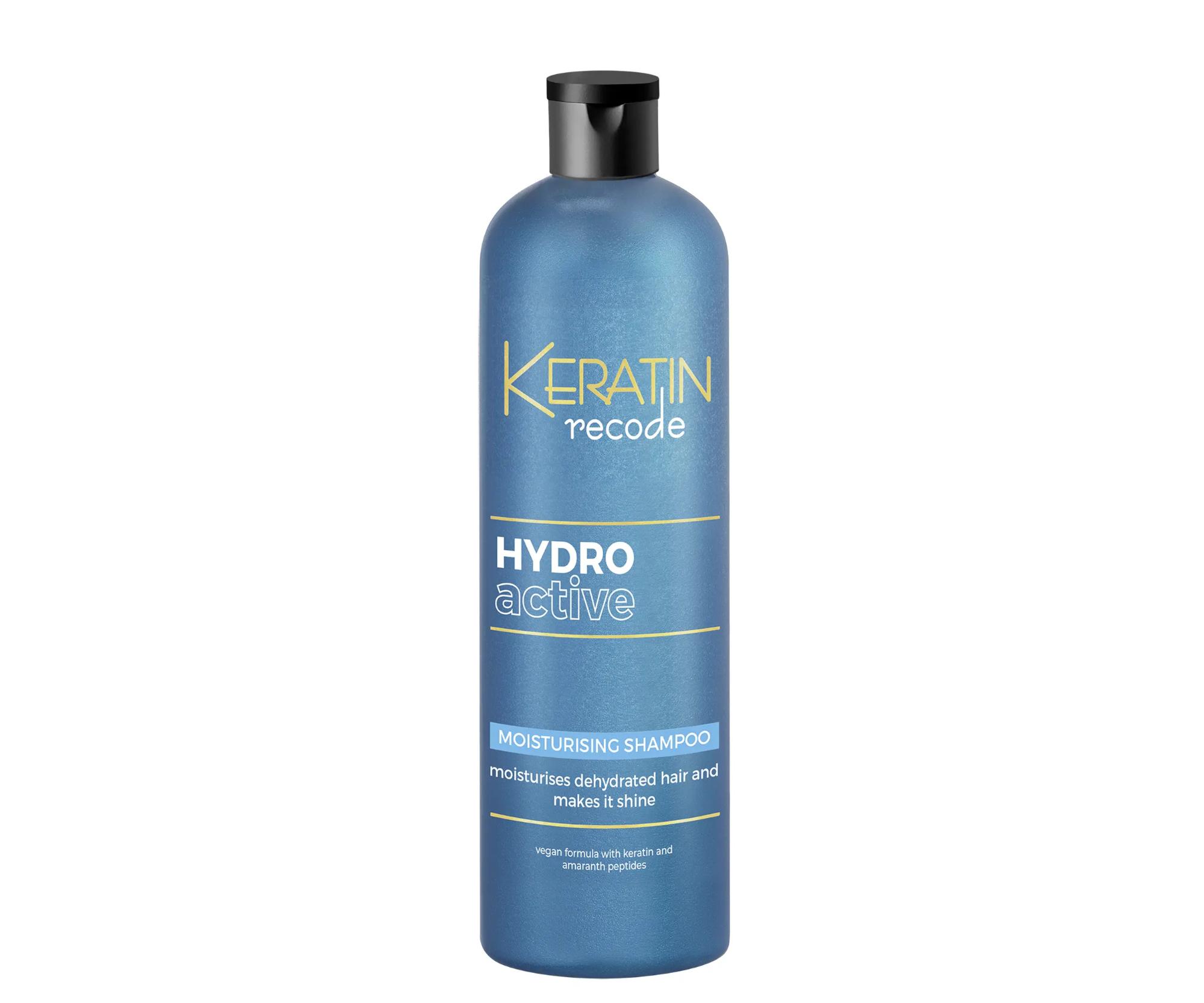 E-shop Hydratačný šampón pre suché vlasy bez lesku Subrina Professional Keratin Recode Hydro Active - 400 ml (060864) + darček zadarmo