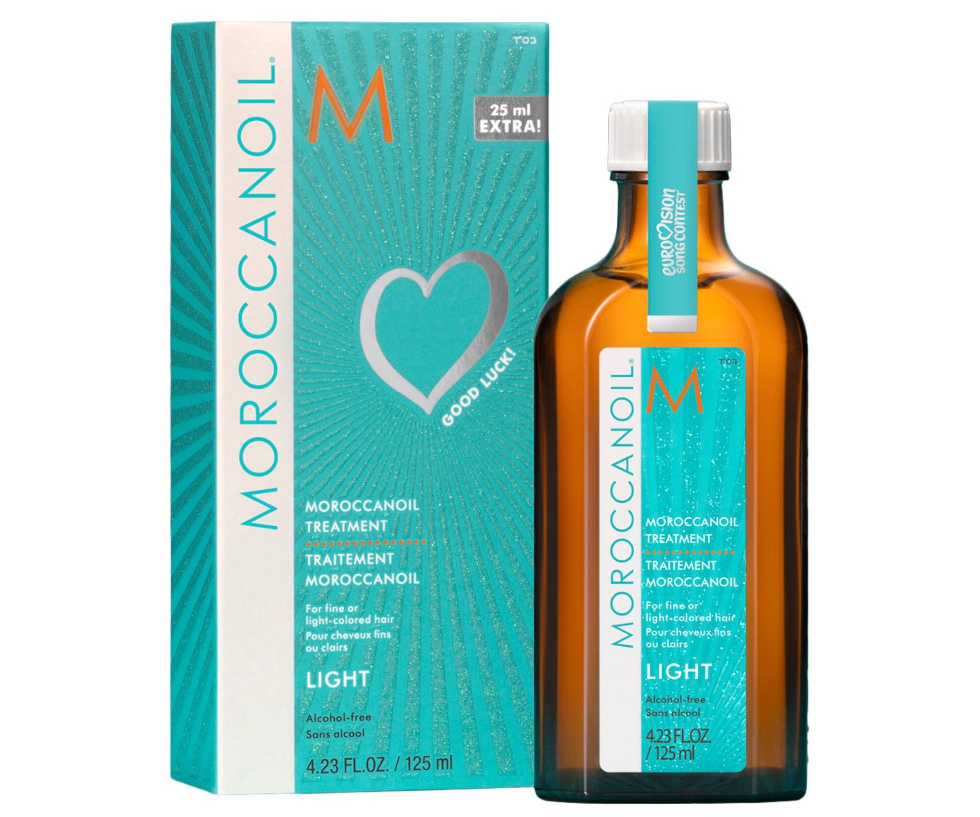 E-shop Ľahká olejová starostlivosť Moroccanoil Treatment Light Eurovision Song Contest - 125 ml, limitovaná edícia + darček zadarmo