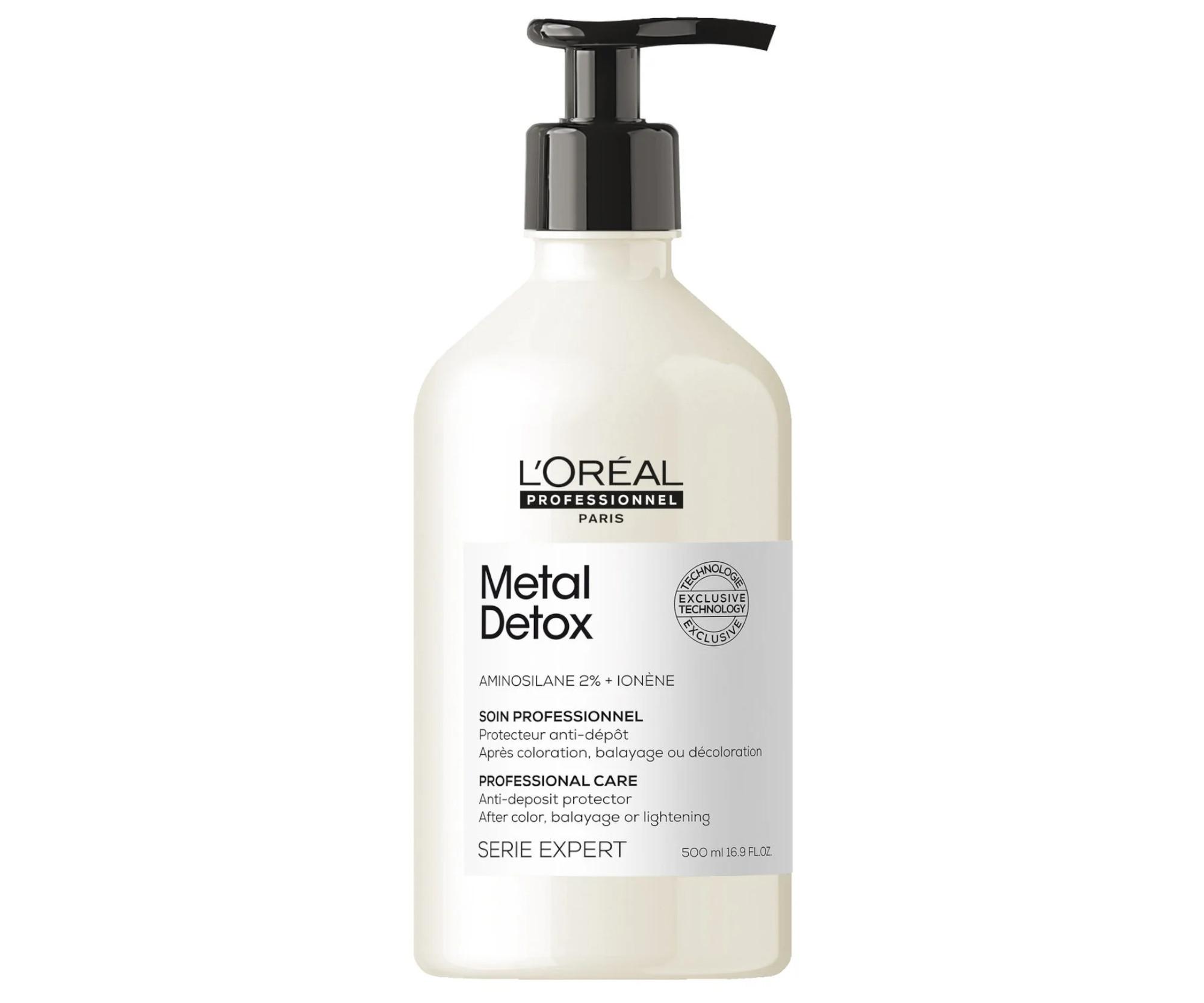 E-shop Starostlivosť pre vlasy po farbení, balayage a zosvetľovaní Loréal Professionnel Serie Expert Metal Detox - 500 ml - L’Oréal Professionnel + darček za