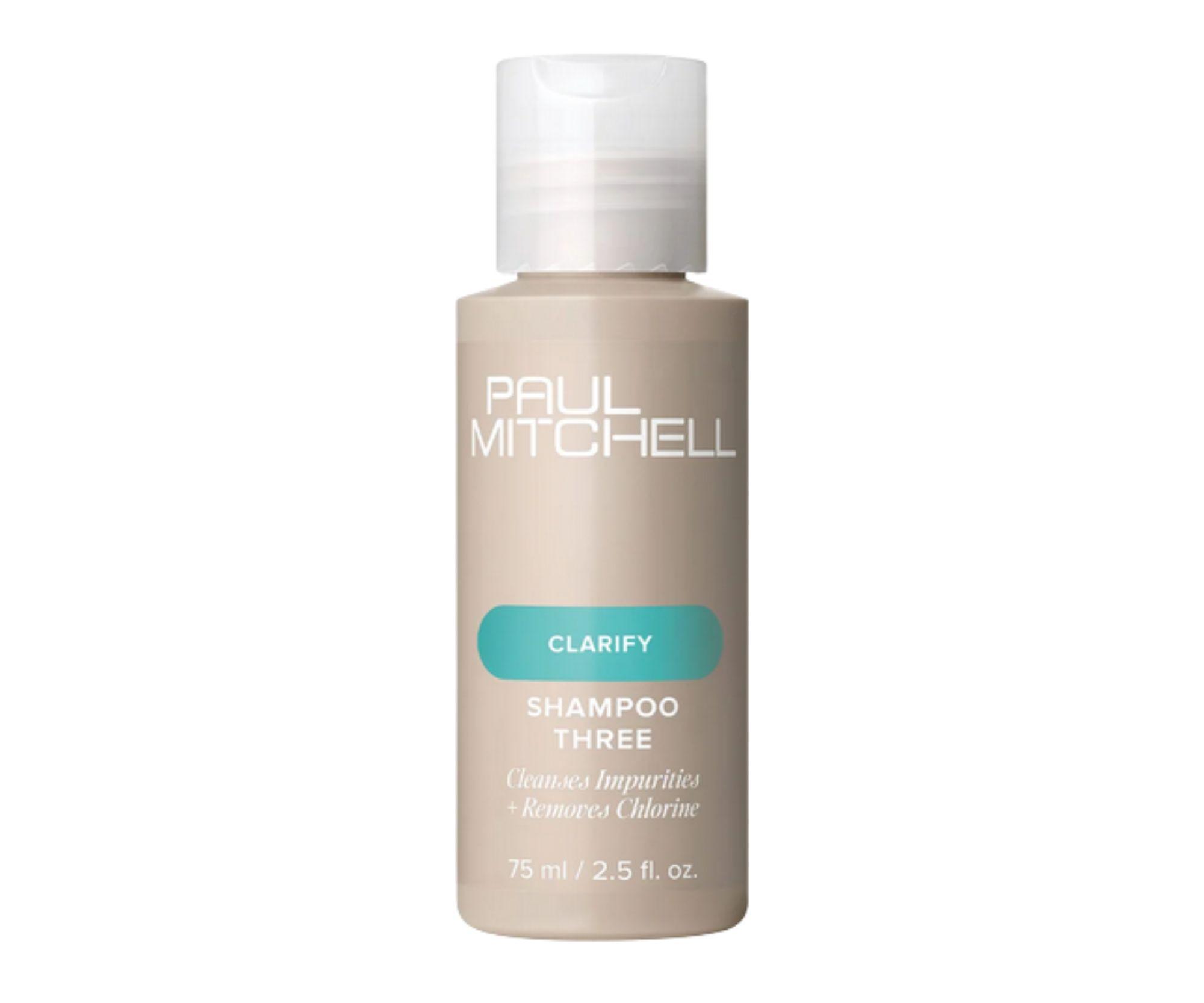 E-shop Čistiaci šampón na posilnenie vlasov a odstránenie chlóru Paul Mitchell Clarify Shampoo Three - 75 ml + darček zadarmo