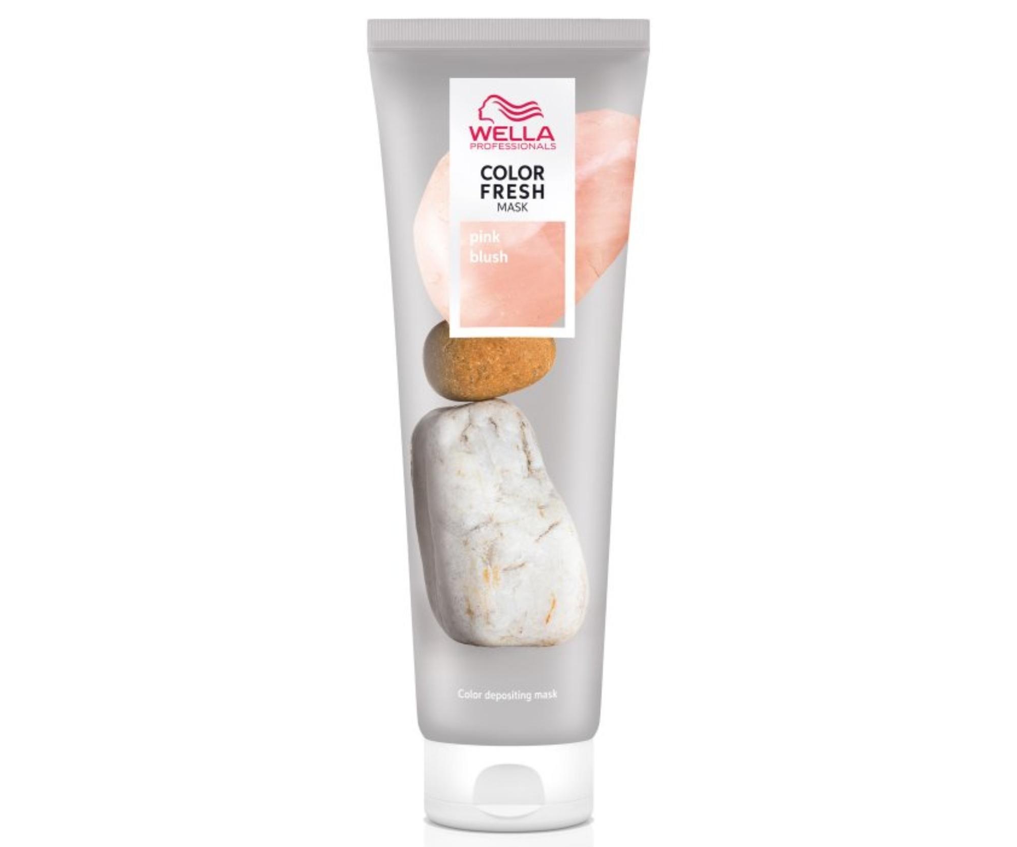 E-shop Farbiaca maska na vlasy Wella Color Fresh Mask Pink Blush - 150 ml, svetlá ružová (99350183552) + darček zadarmo