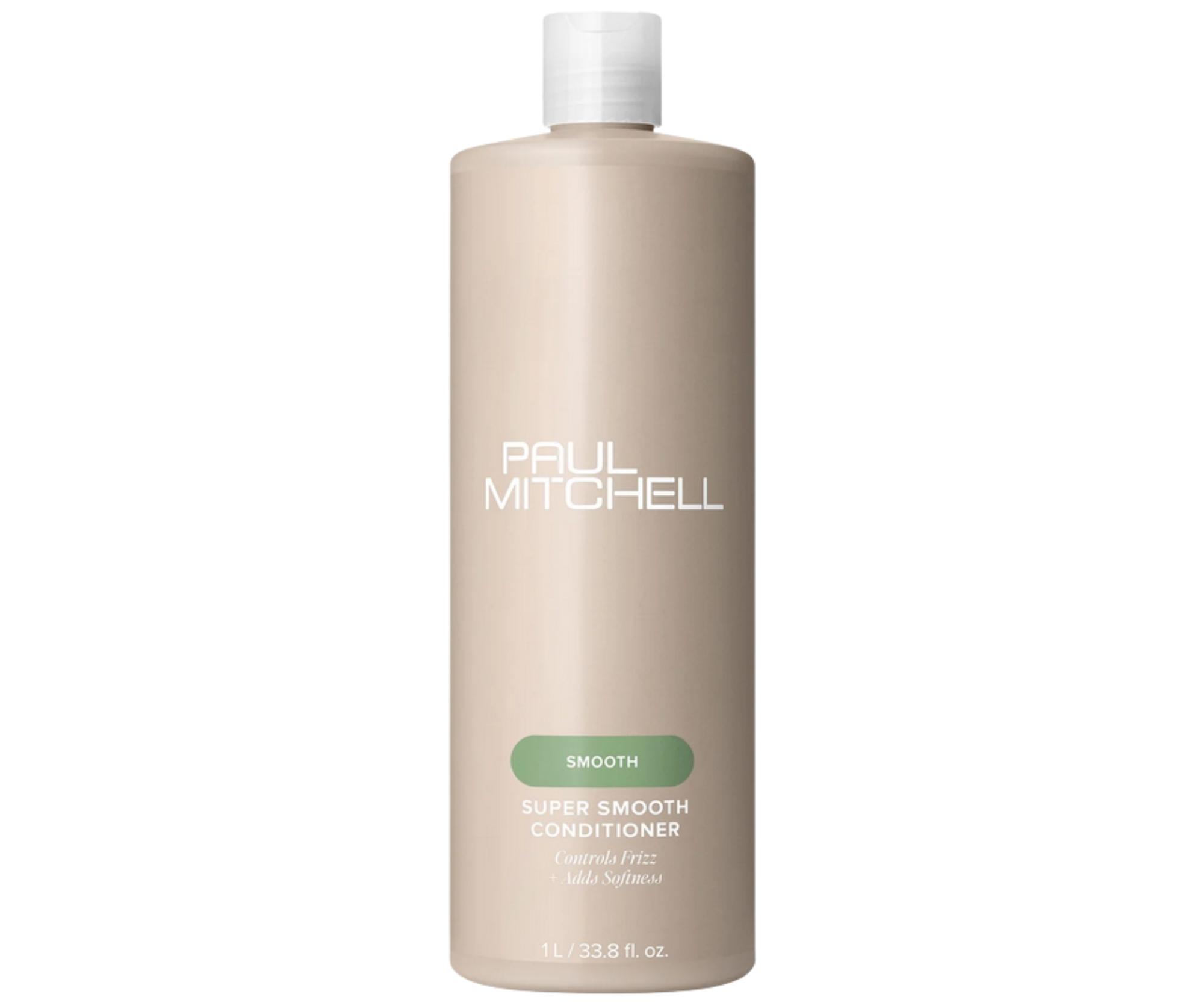 E-shop Uhladzujúci kondicionér pre krepovaté vlasy Paul Mitchell Smooth Super Smooth Conditioner - 1000 ml + darček zadarmo