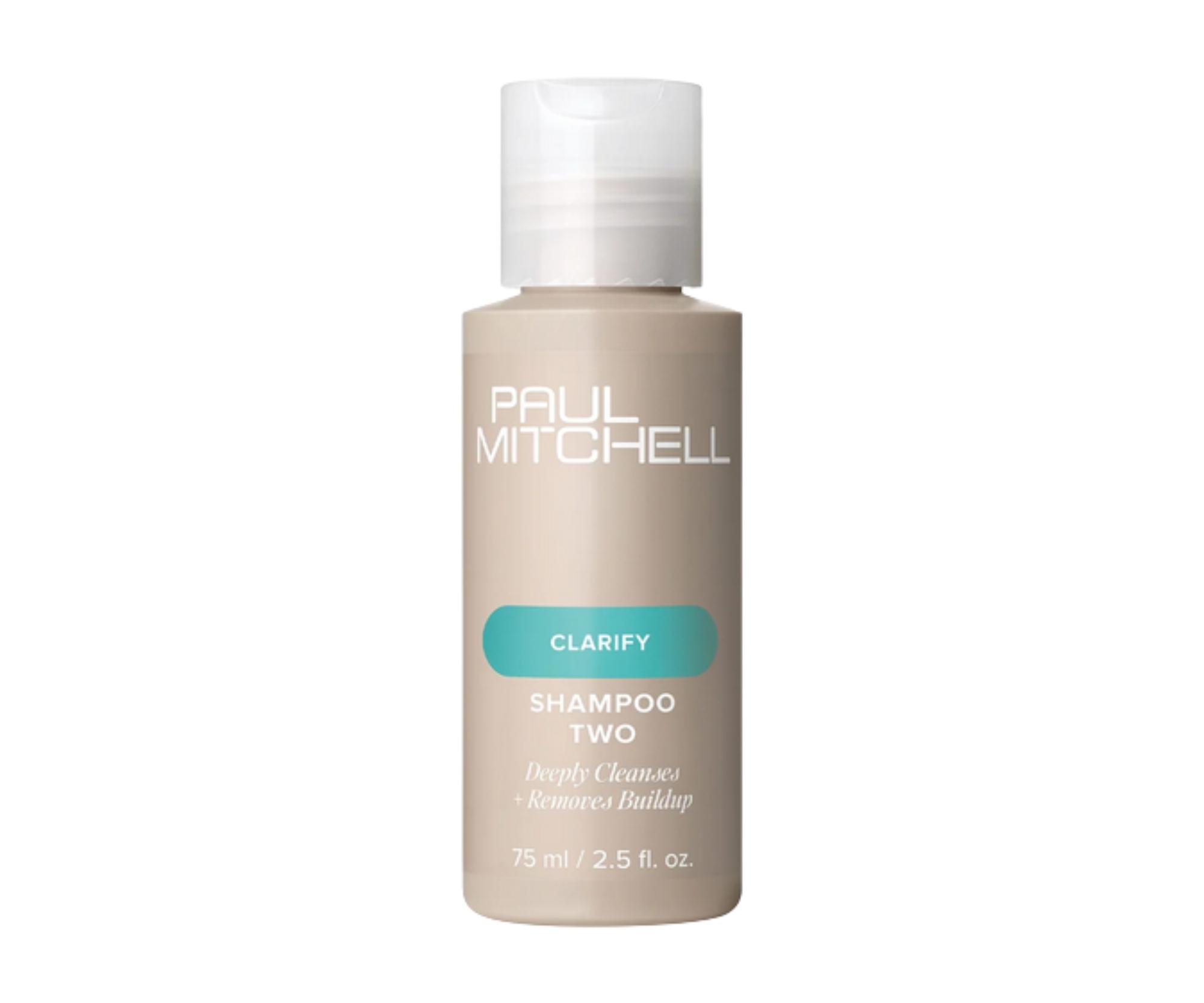 E-shop Hĺbkovo čistiaci šampón pre mastiace sa vlasy Paul Mitchell Clarify Shampoo Two - 75 ml + darček zadarmo