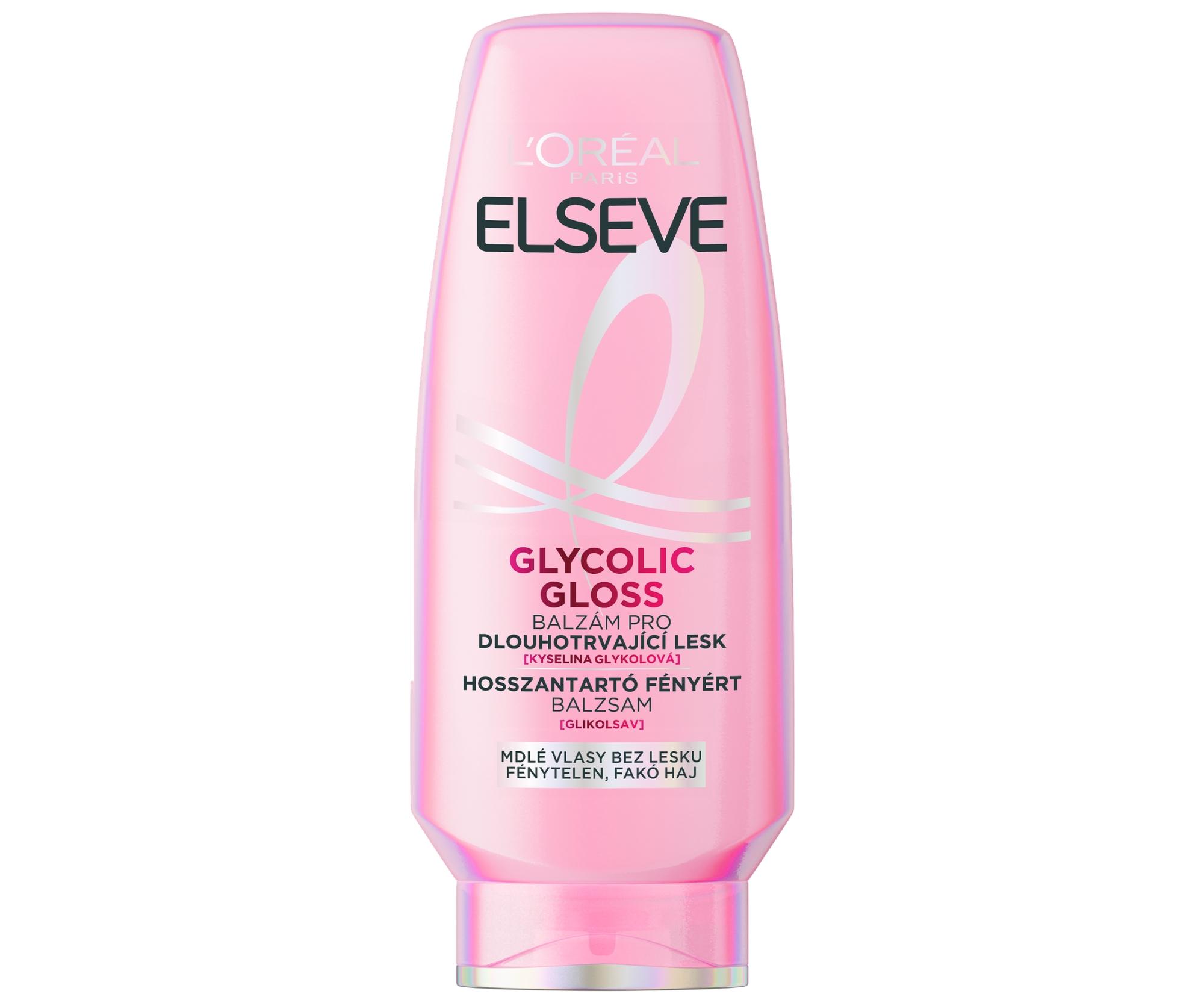 E-shop Kondicionér pre matné vlasy bez lesku Loréal Paris Elseve Glycolic Gloss - 200 ml - L’Oréal Paris + darček zadarmo