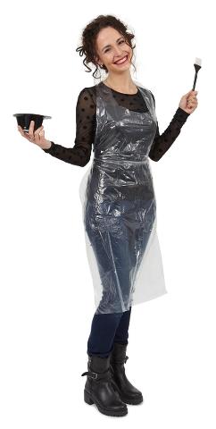 Jednorazová zástera Sibel - číra, 50 ks (4410151) + darček zadarmo