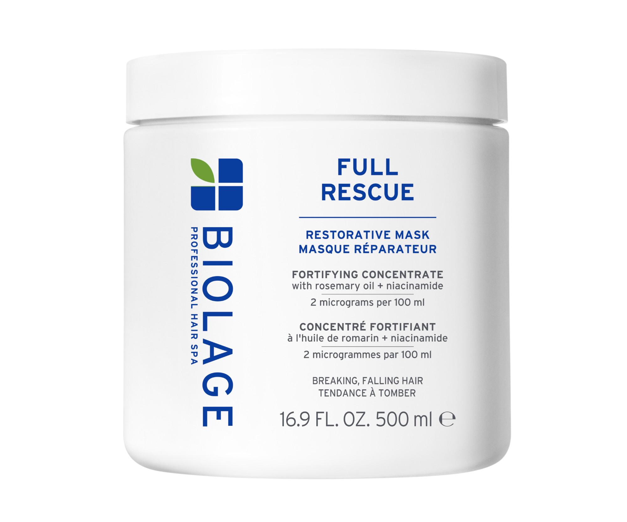 E-shop Posilňujúca maska a #8203; a #8203;pre vlasy so sklonom k a #8203; a #8203;padaniu Biolage Full Rescue Restorative Mask - 500 ml + darček zadarmo