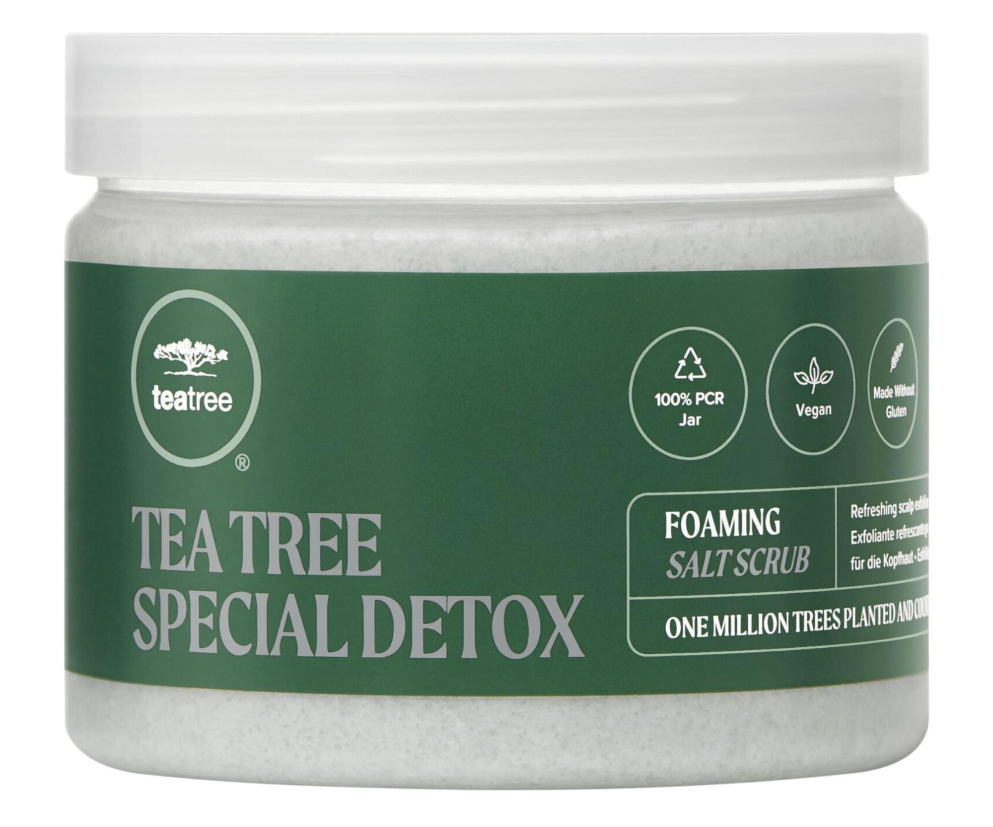 E-shop Penivý peeling na pokožku hlavy Paul Mitchell Tea Tree Special Detox - 184 g + darček zadarmo