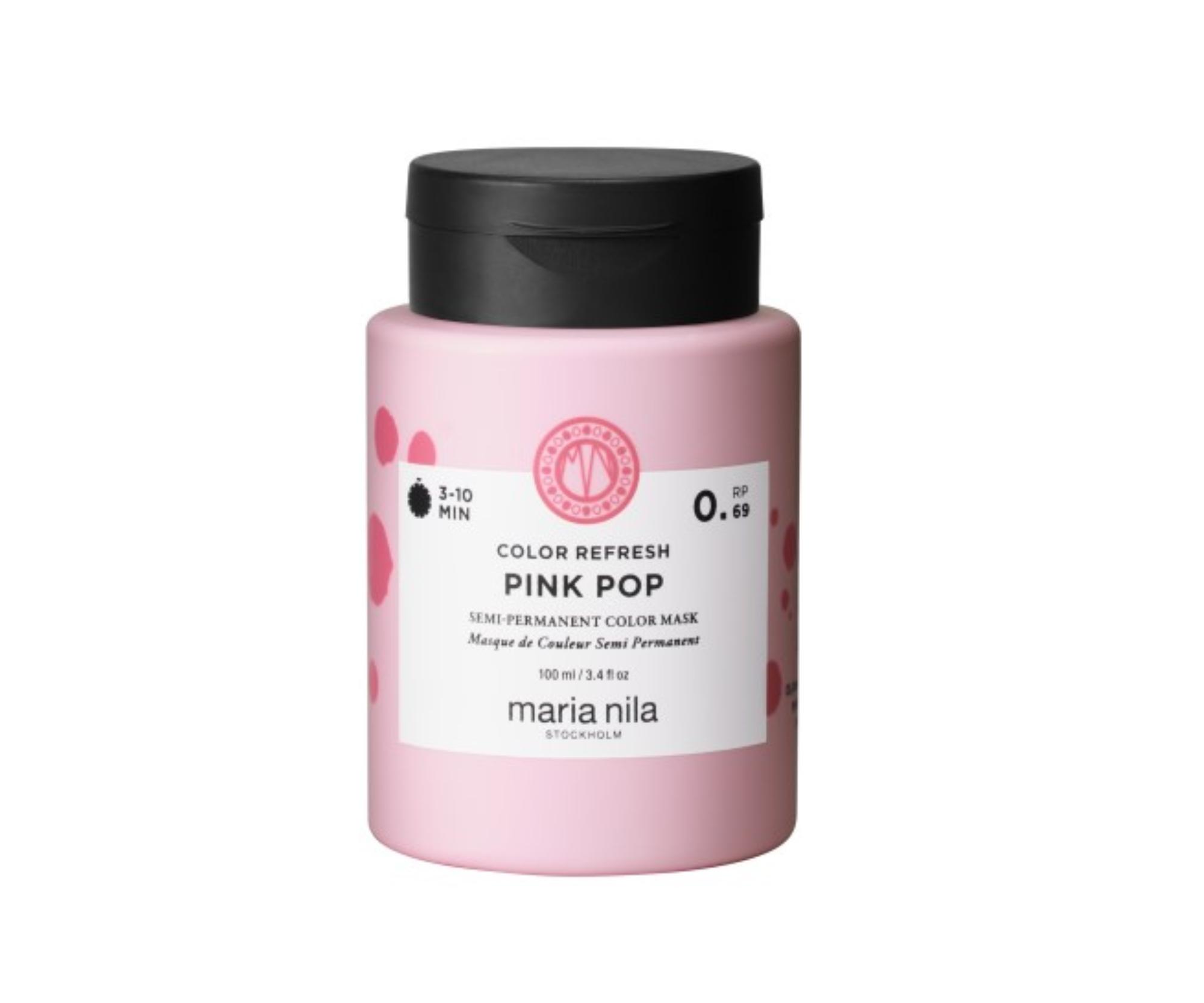 E-shop Maska na oživenie farby vlasov Maria Nila Colour Refresh Pink Pop - ružová, 100 ml + darček zadarmo