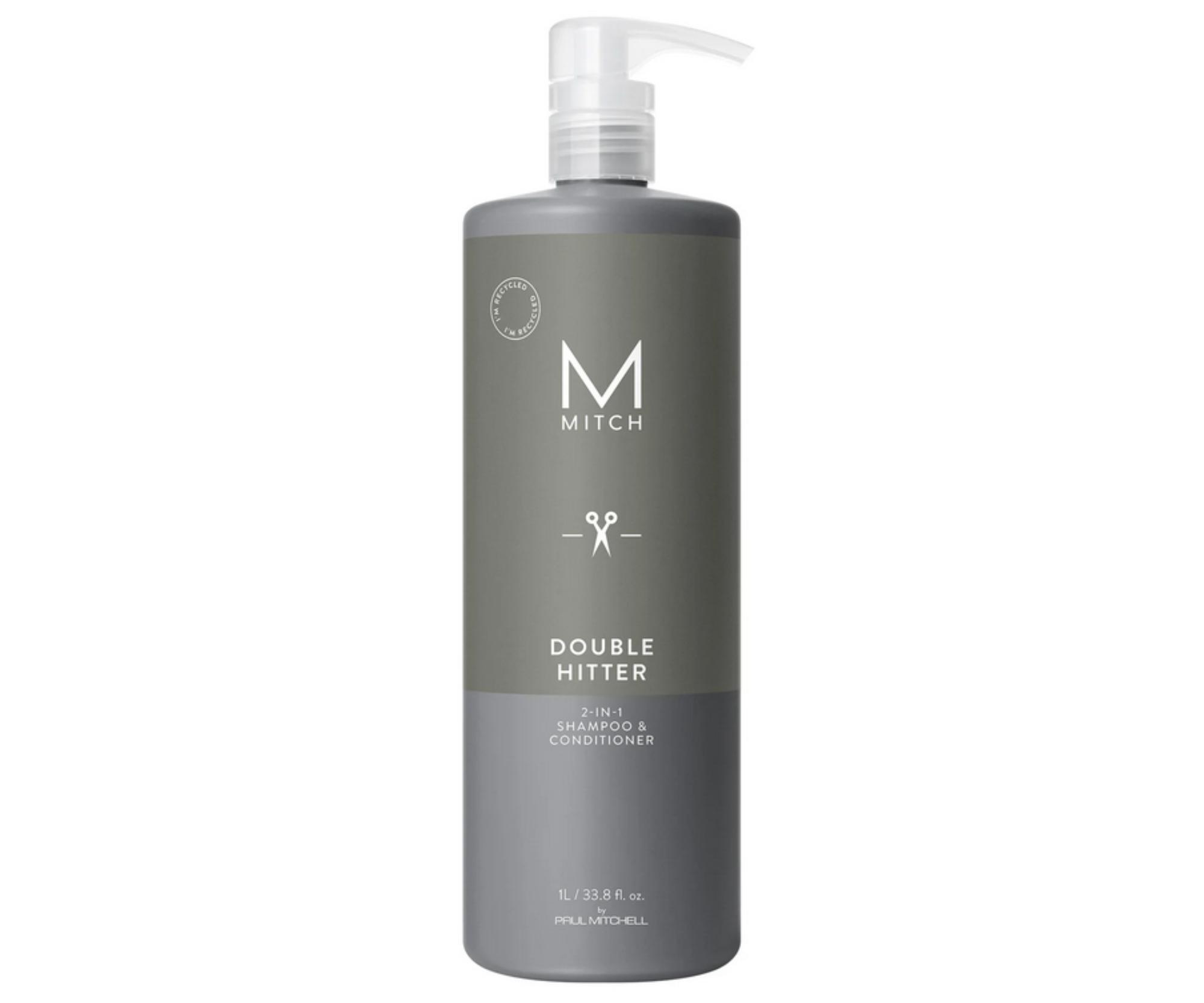 E-shop Ošetrujúci šampón a starostlivosť Paul Mitchell Mitch Double Hitter - 1000 ml + darček zadarmo