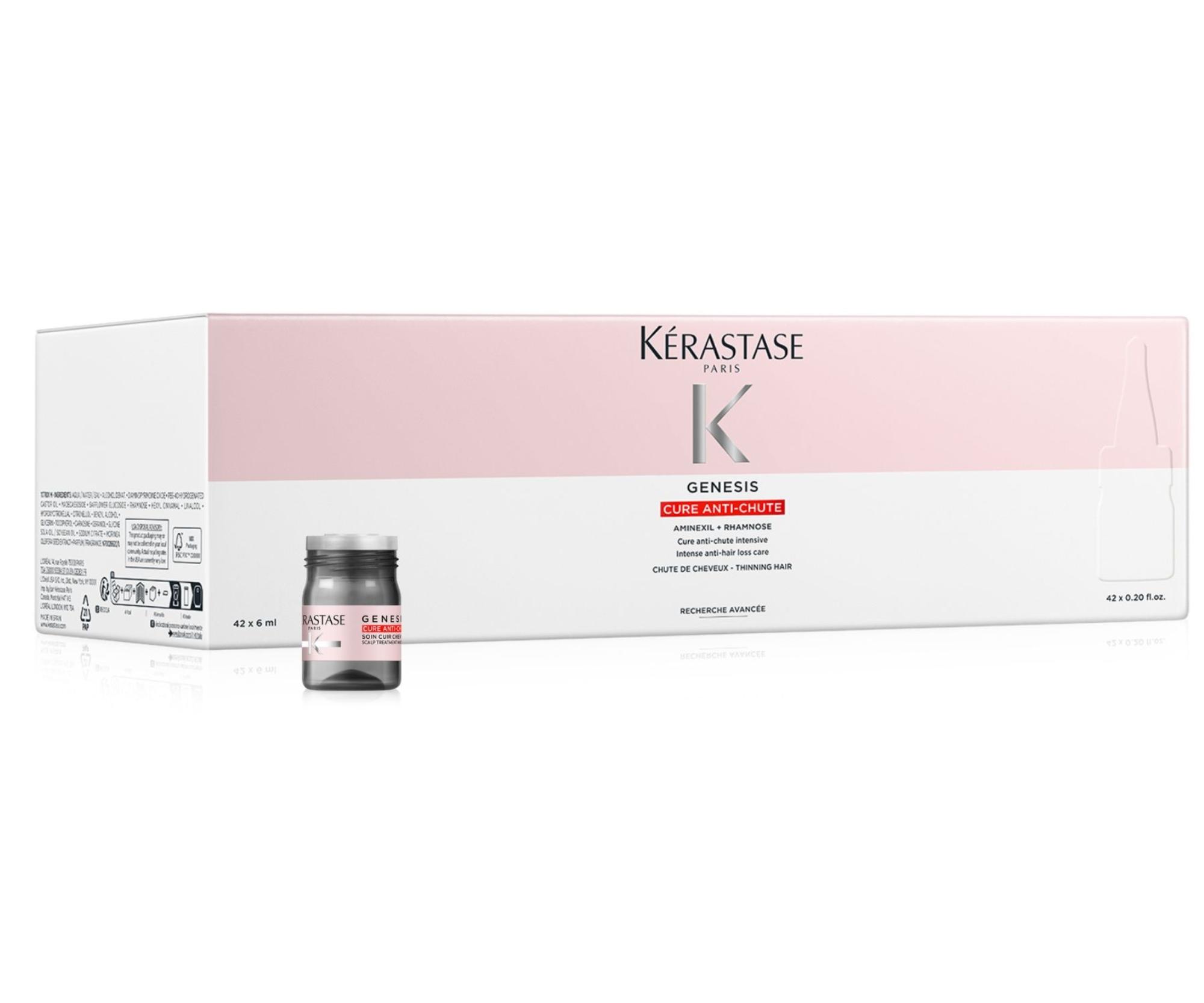 Intenzívna spevňujúca kúra proti padaniu vlasov Kérastase Genesis Cure Anti-Chute - 42 x 6 ml + darček zadarmo