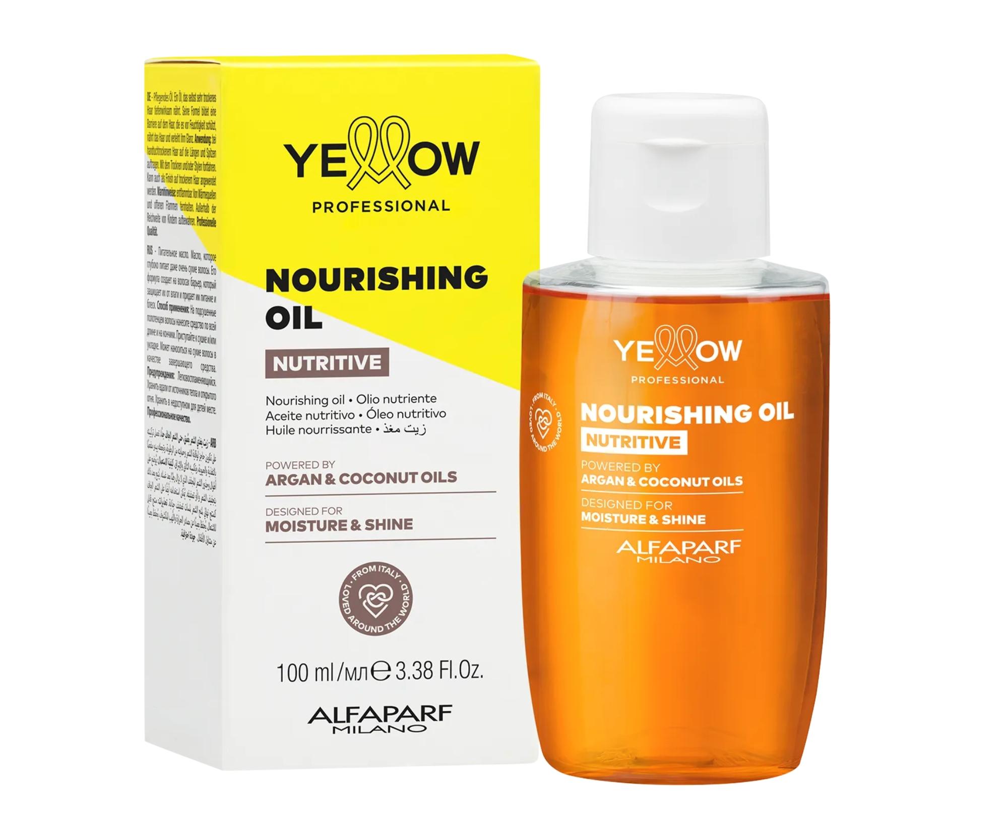 E-shop Vyživujúci olej pre suché a krehké vlasy Yellow Professional Nutritive Nourishing Oil - 100 ml + darček zadarmo