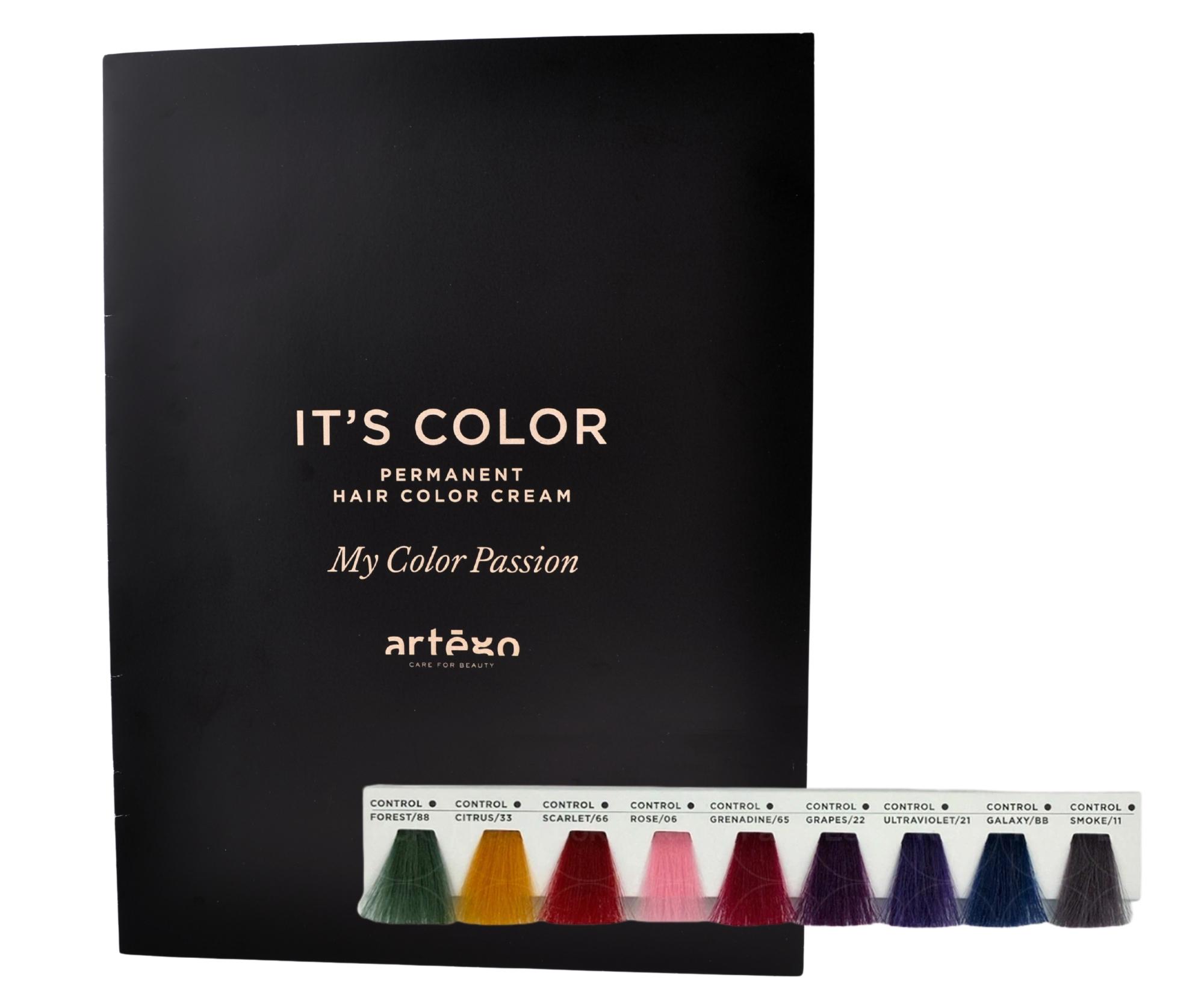 E-shop Vlasový vzorkovník farieb Artégo IT'S Color Control