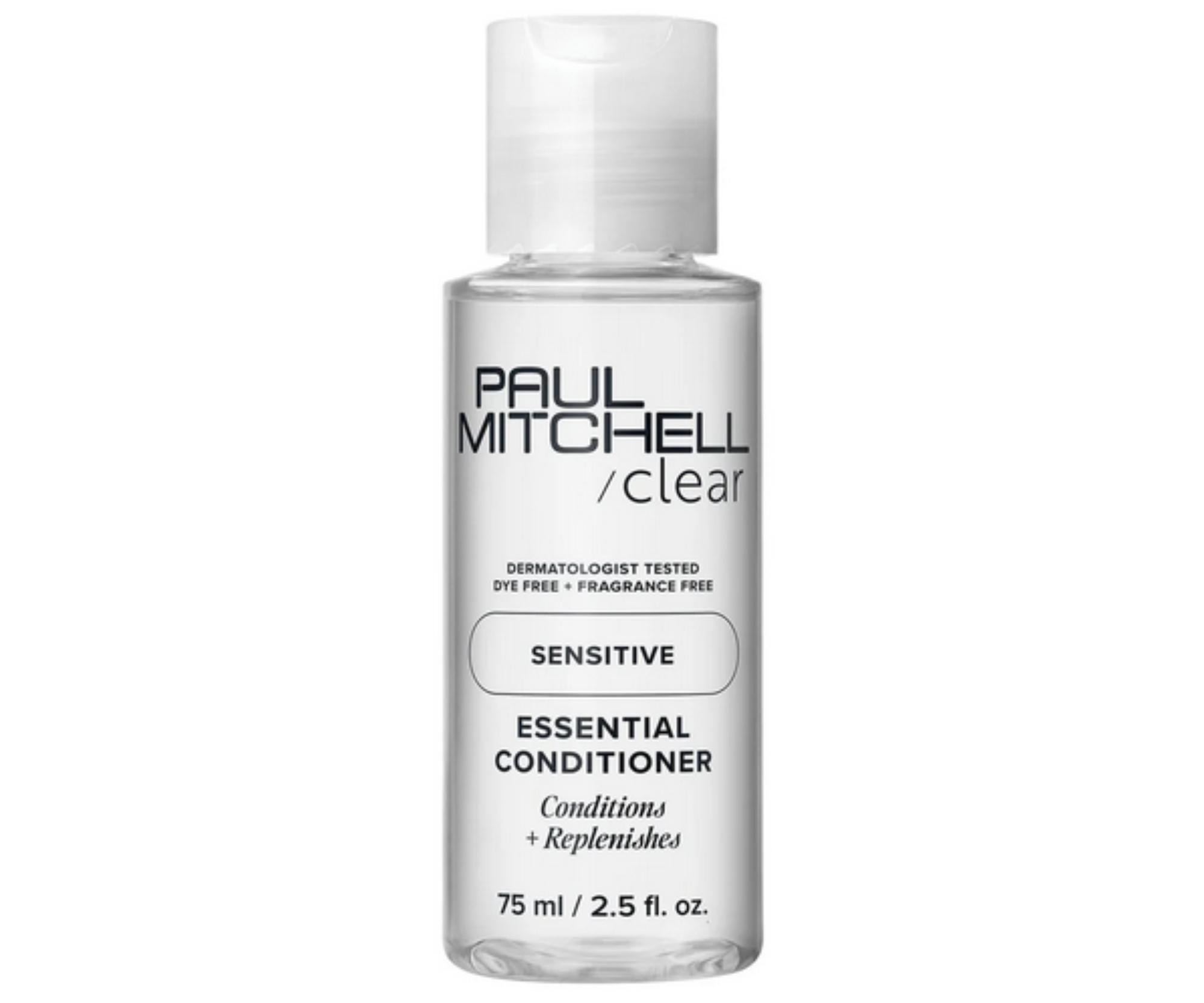 E-shop Ľahký kondicionér pre hebké vlasy Paul Mitchell Clear Sensitive Essential Conditioner - 75 ml + darček zadarmo