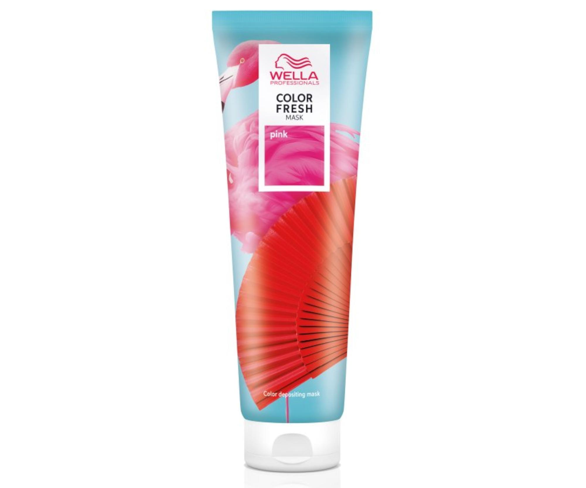 E-shop Farbiaca maska na vlasy Wella Color Fresh Mask Pink - 150 ml, ružová (99350183550) + darček zadarmo