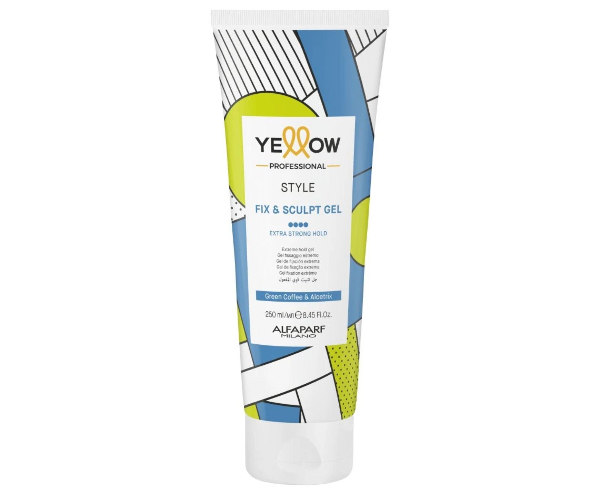 E-shop Gél na vlasy s extra silnou fixáciou Yellow Professional Style Fix a Sculpt Gel - 250 ml + darček zadarmo
