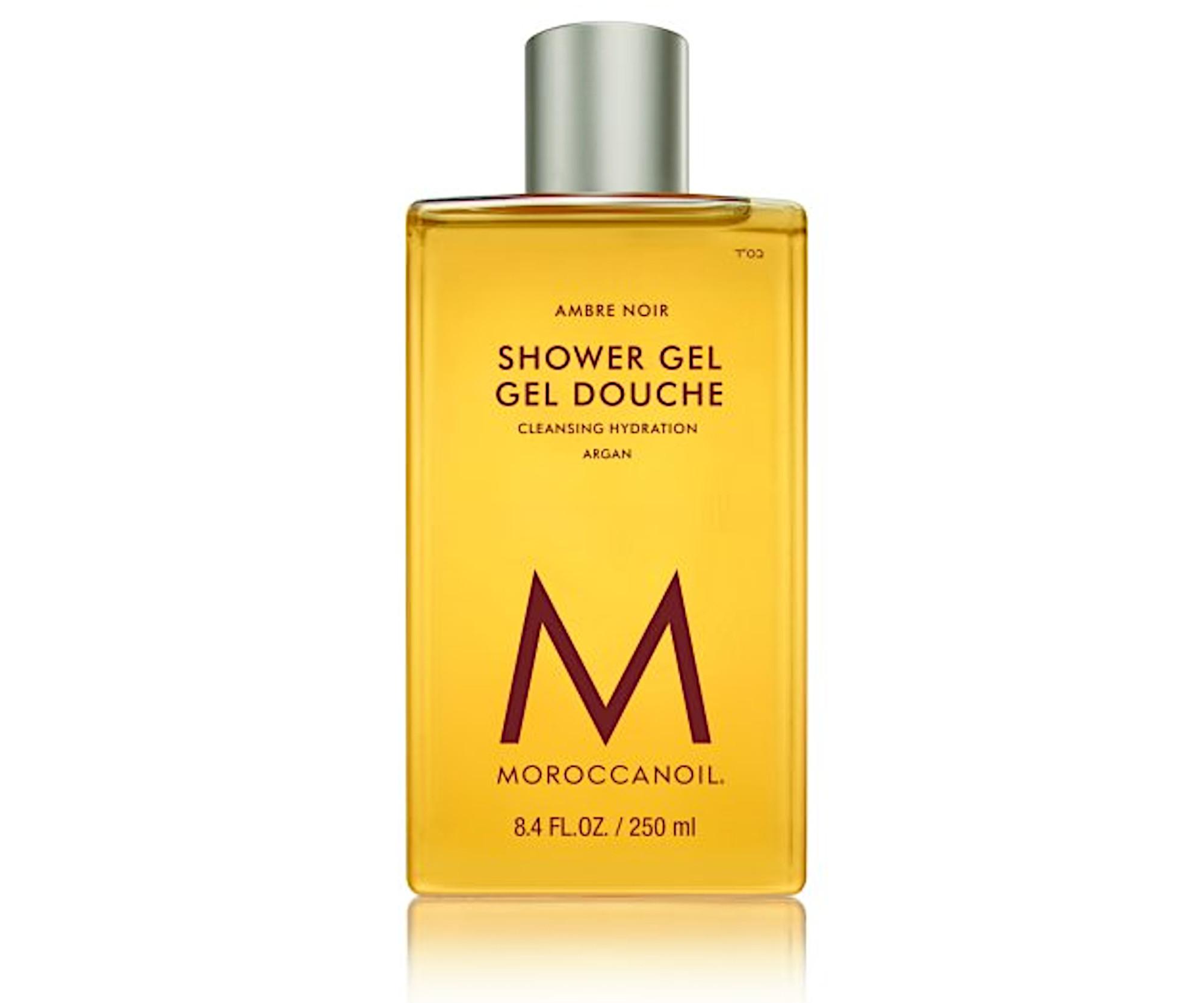 E-shop Sprchový gél Moroccanoil Shower Gél Ambre Noir - ambra a biely kardamóm, 250 ml + darček zadarmo