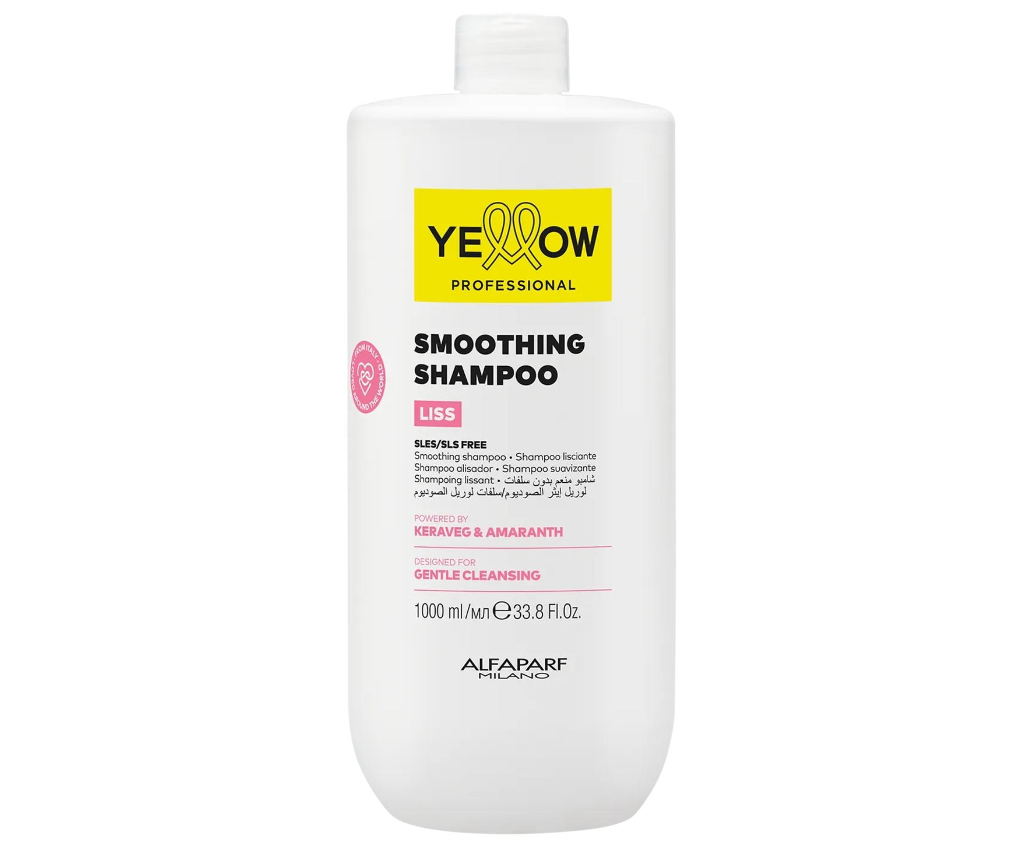 E-shop Šampón na uhladenie vlasov Yellow Professional Liss Smoothing Shampoo - 1000 ml + darček zadarmo