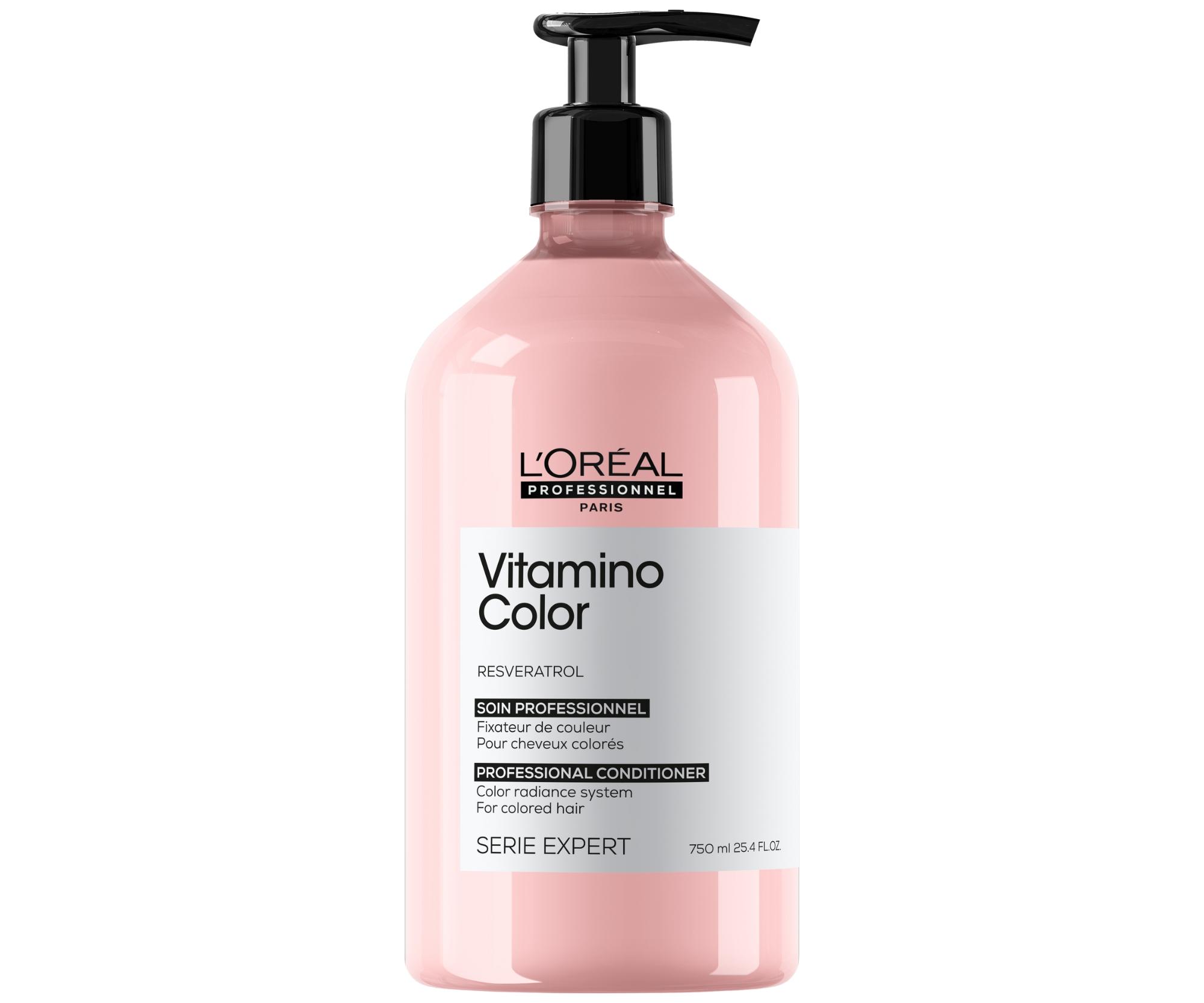 E-shop Starostlivosť pre žiarivú farbu vlasov Loréal Professionnel Serie Expert Vitamino Color - 750 ml - L’Oréal Professionnel + darček zadarmo