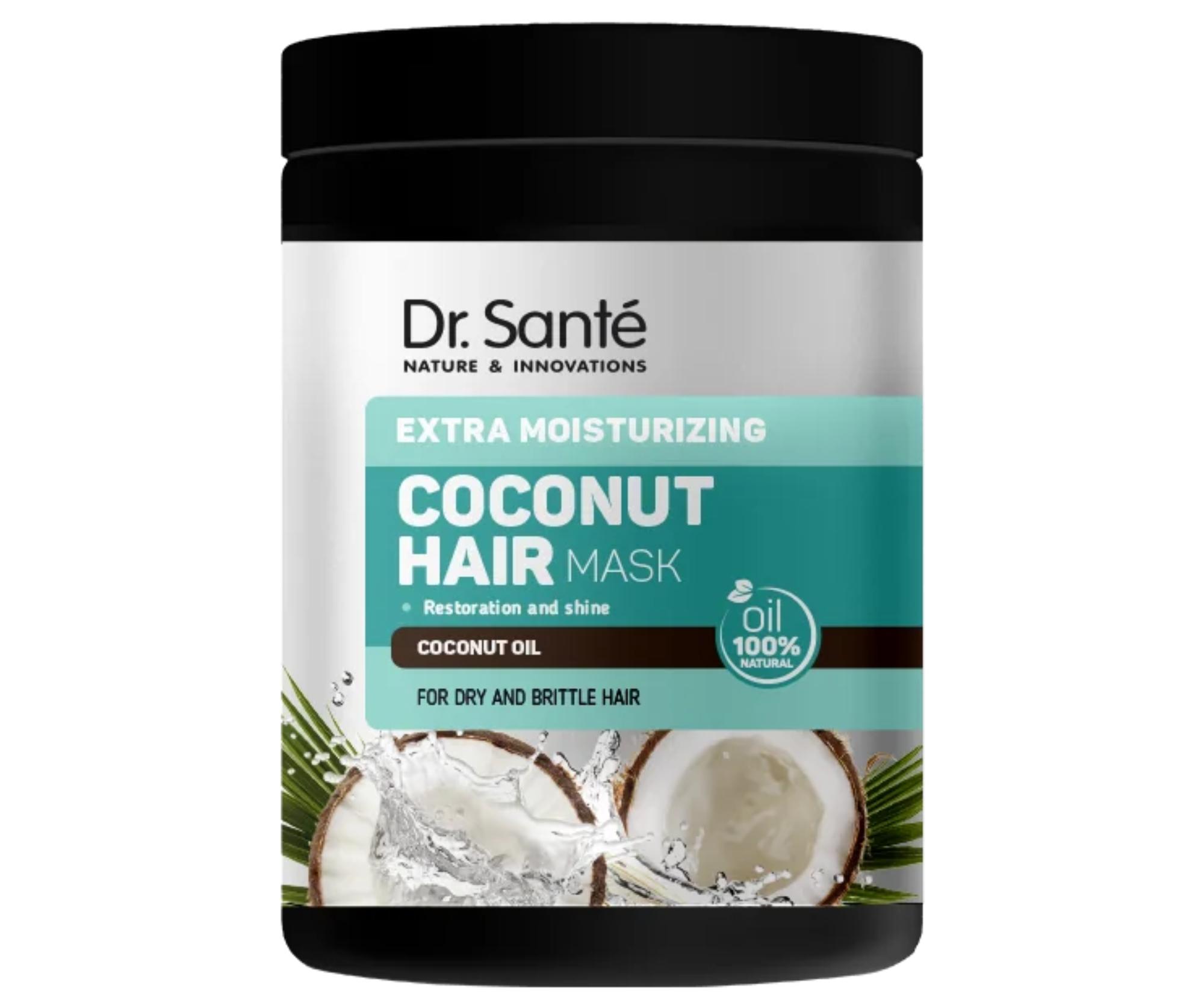 E-shop Hydratačná maska pre krehké a suché vlasy Dr. Santé Coconut - 1000 ml + darček zadarmo