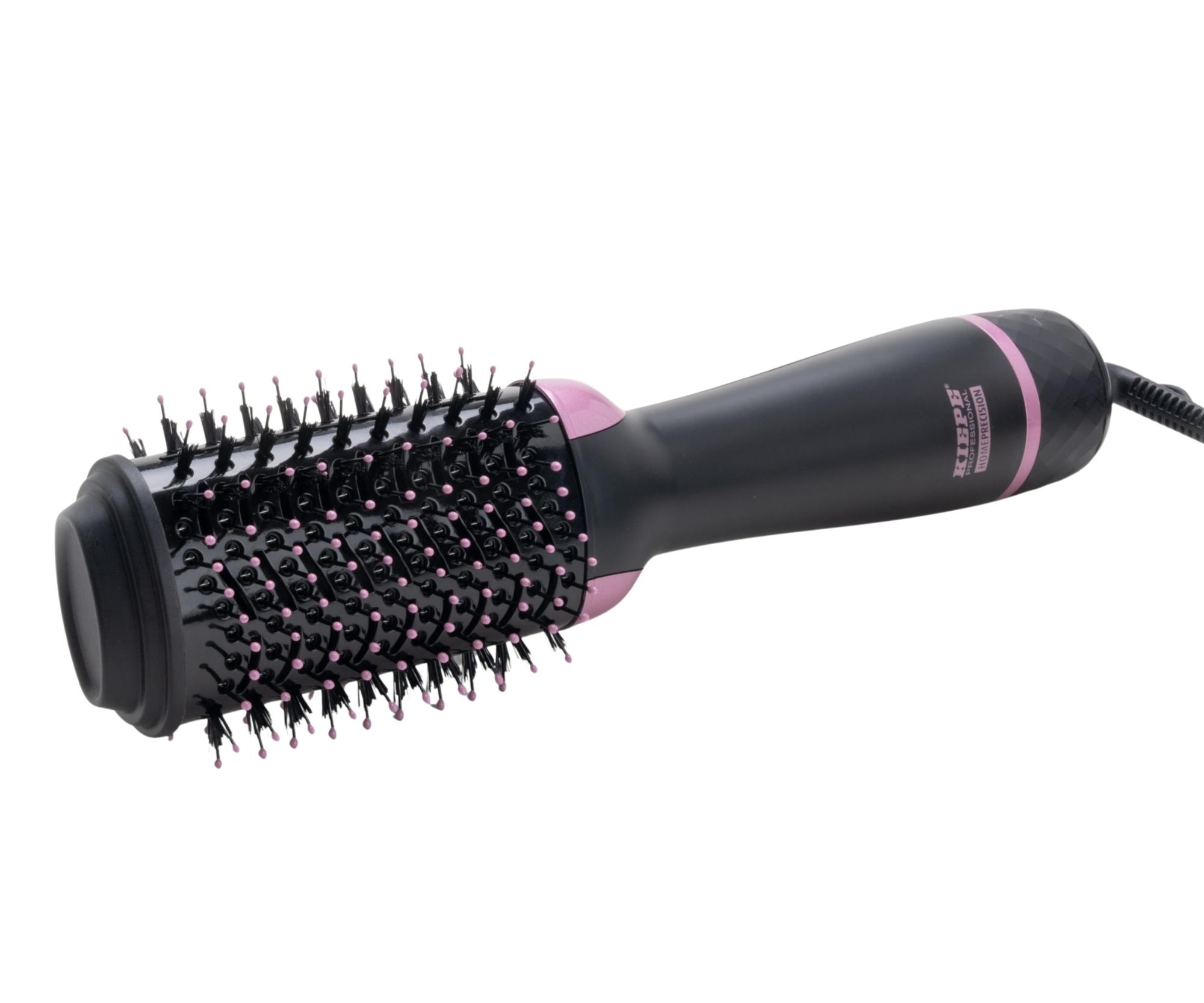 Oválna teplovzdušná kefa na vlasy Kiepe Professional Home Precision Airbrush Pro - 1200 W, čierny (8340) + darček zadarmo