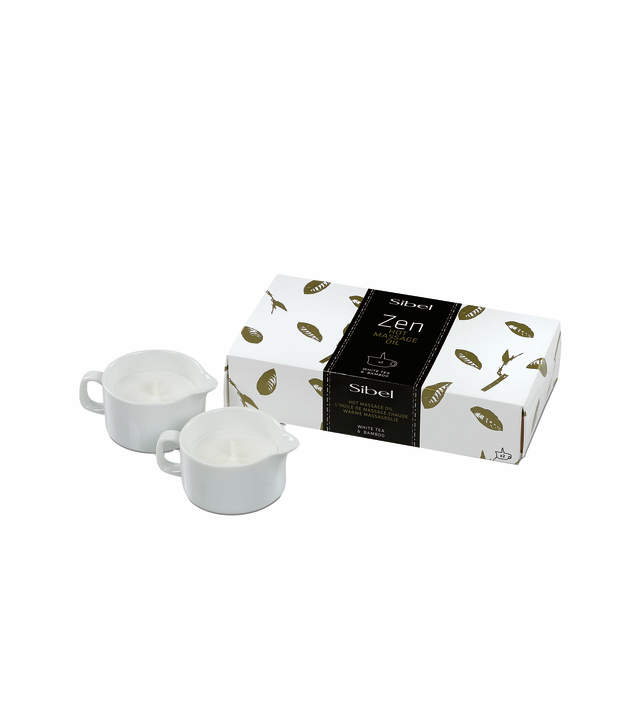 E-shop Horúci masážny olej Sibel Massage - biely čaj a bambus 70 g (6600536) + darček zadarmo