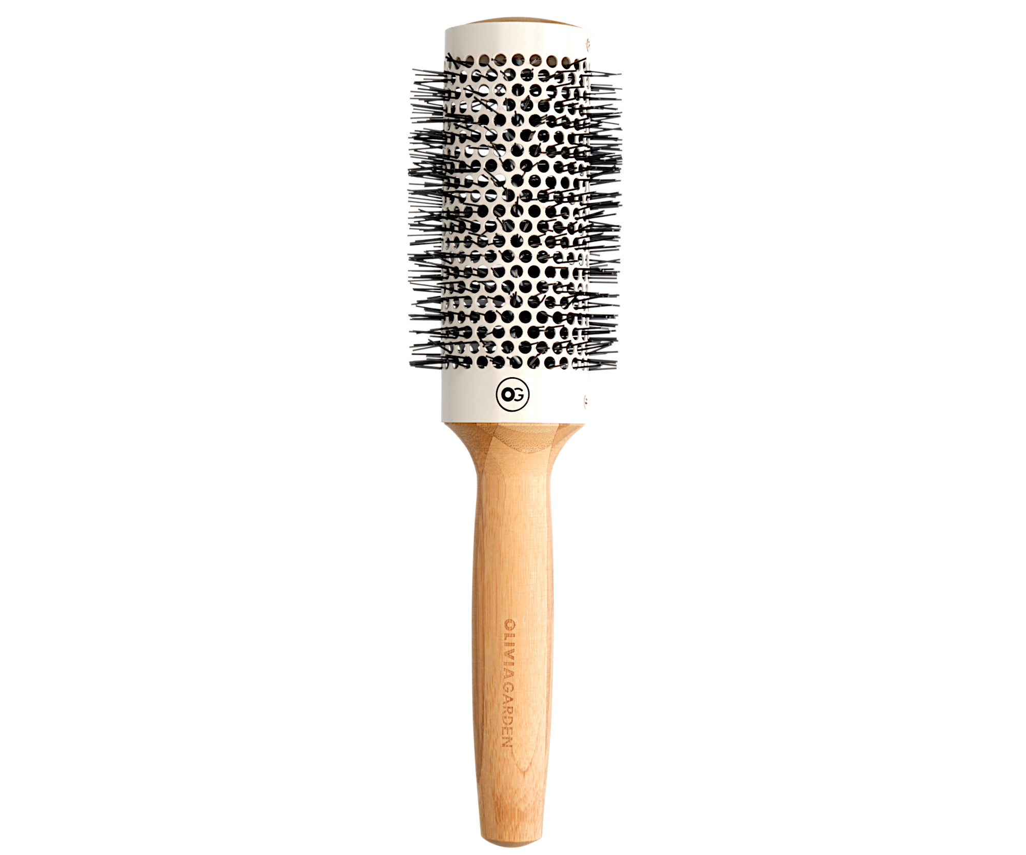 E-shop Okrúhla fúkacia kefa Olivia Garden Bamboo Touch Thermal - 43 mm (ID1016) + darček zadarmo