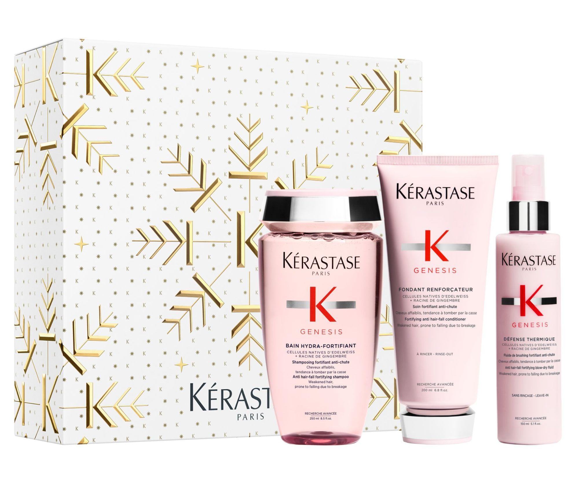 Darčeková sada na posilnenie vlasov so sklonom k padaniu Kérastase Genesis Set + darček zadarmo