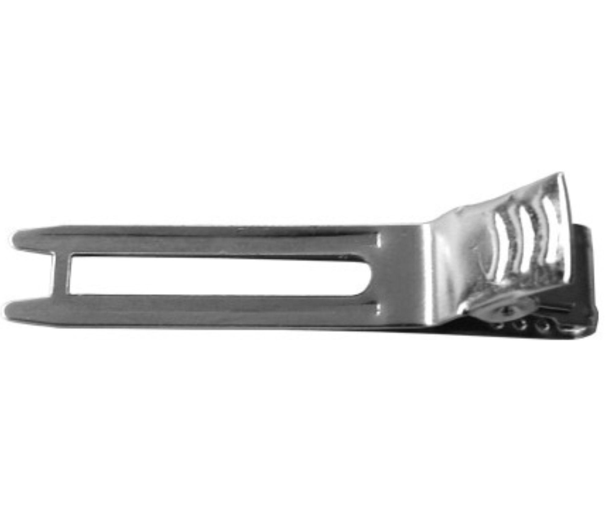 E-shop Dvojitá pineta do vlasov Duko CL-06 - 47 mm, nerezová oceľ, 1 ks