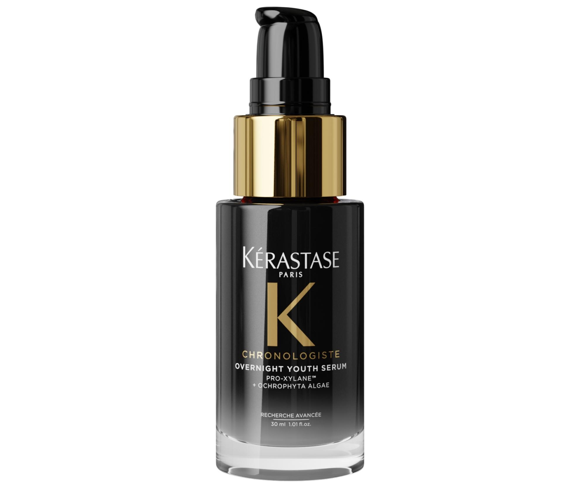 Bezoplachové nočné sérum pre starnúce vlasy Kérastase Chronologiste Overnight Youth Serum - 30 ml + darček zadarmo