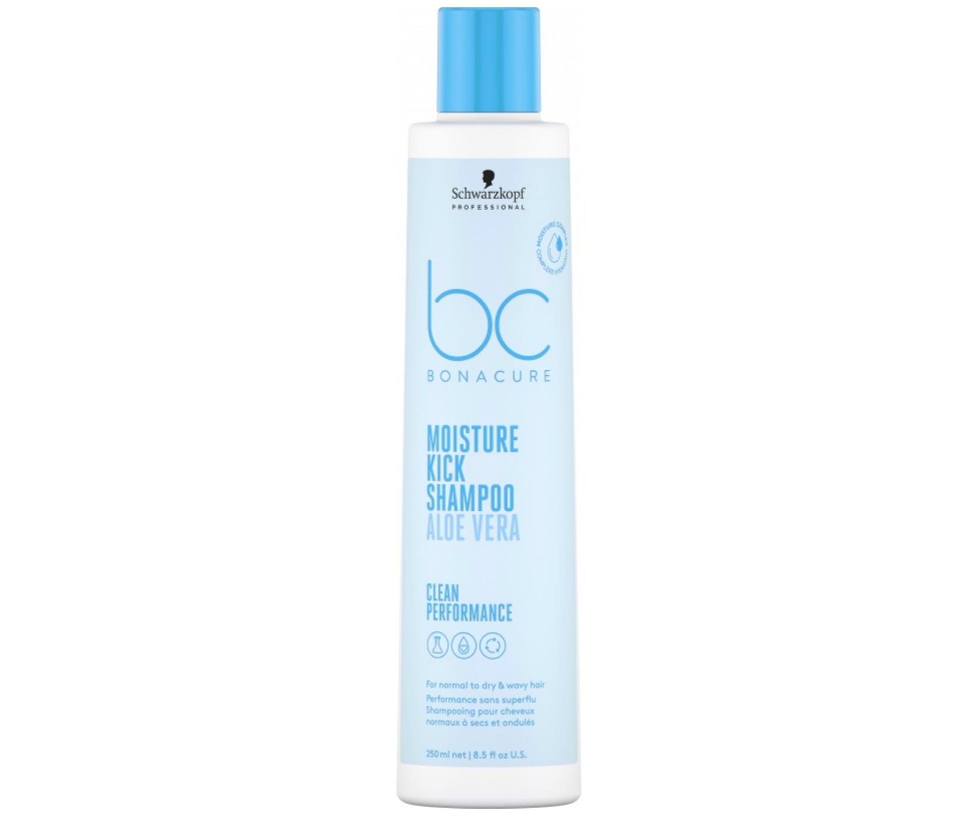 E-shop Hydratačný šampón Schwarzkopf Professional BC Bonacure Moisture Kick Shampoo - 250 ml (2709230) + darček zadarmo