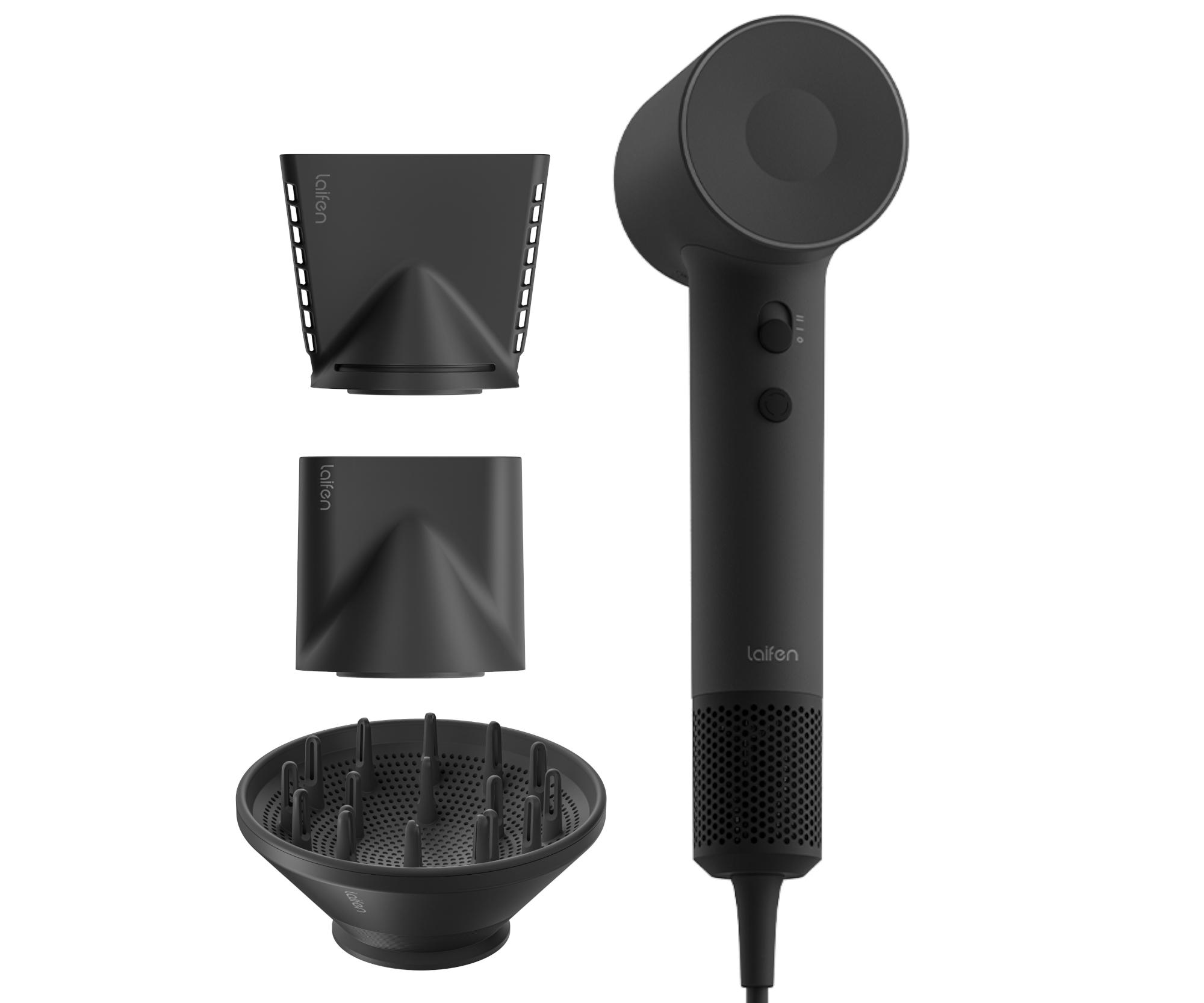 E-shop Profesionálny fén na vlasy Laifen Swift SE 2 Special Black - 1500 W, pastelový čierny + darček zadarmo