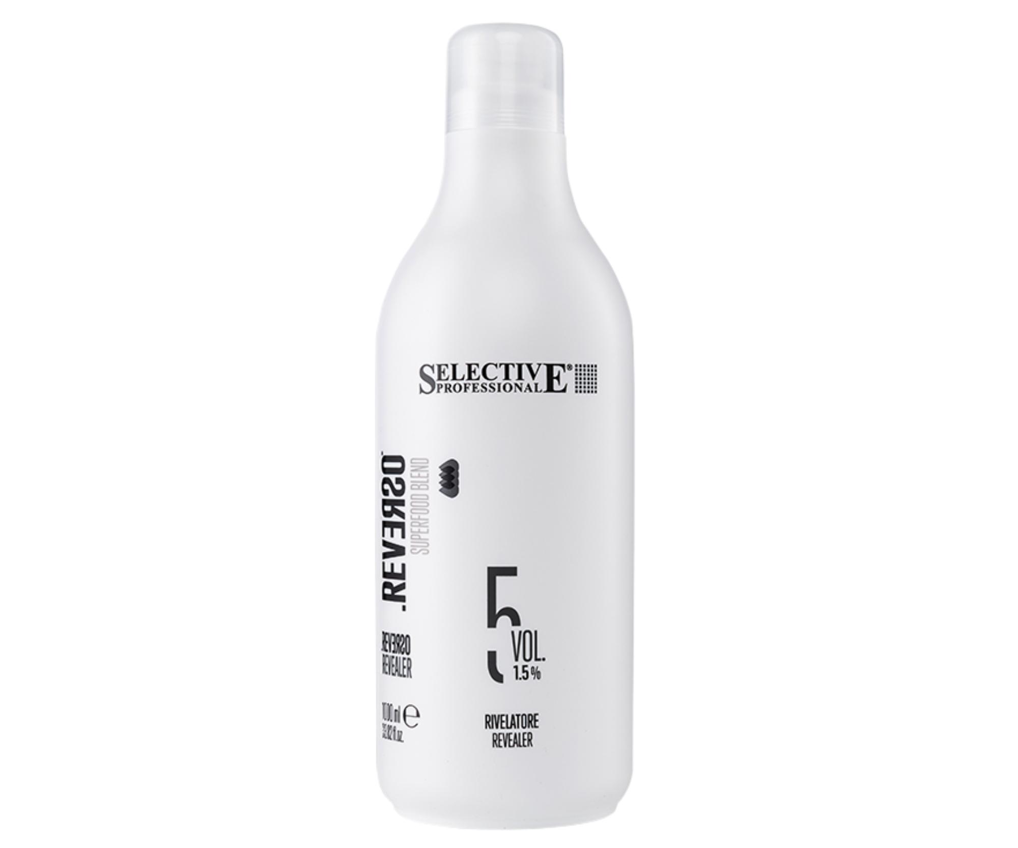 E-shop Oxidačný krém Selective Professional Reverso Revealer Superfood Blend 5 Vol. 1,5% - 1000 ml + darček zadarmo