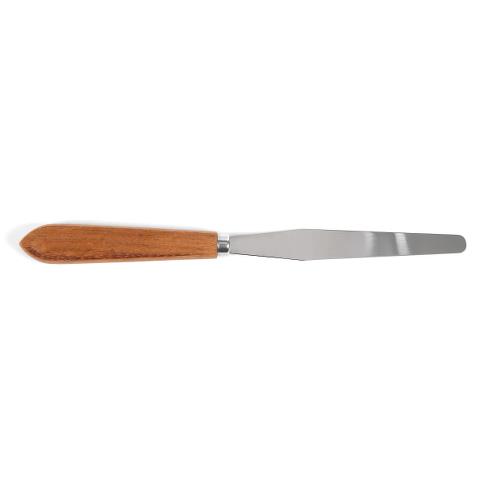 E-shop Kovová špachtľa na nanášanie depilačného vosku Sibel, 23 cm (7410507) + darček zadarmo