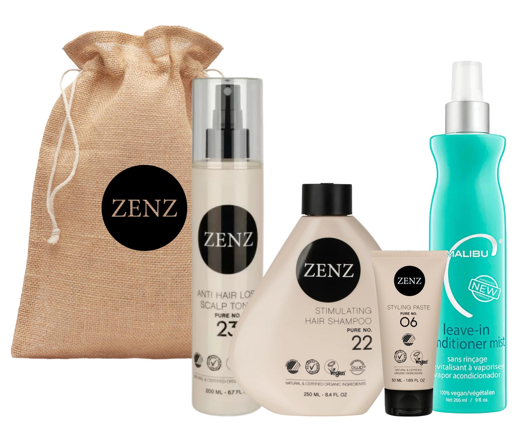 E-shop Darčeková sada na podporu rastu vlasov Zenz Scalp + kondicionér Malibu C zadarmo + darček zadarmo
