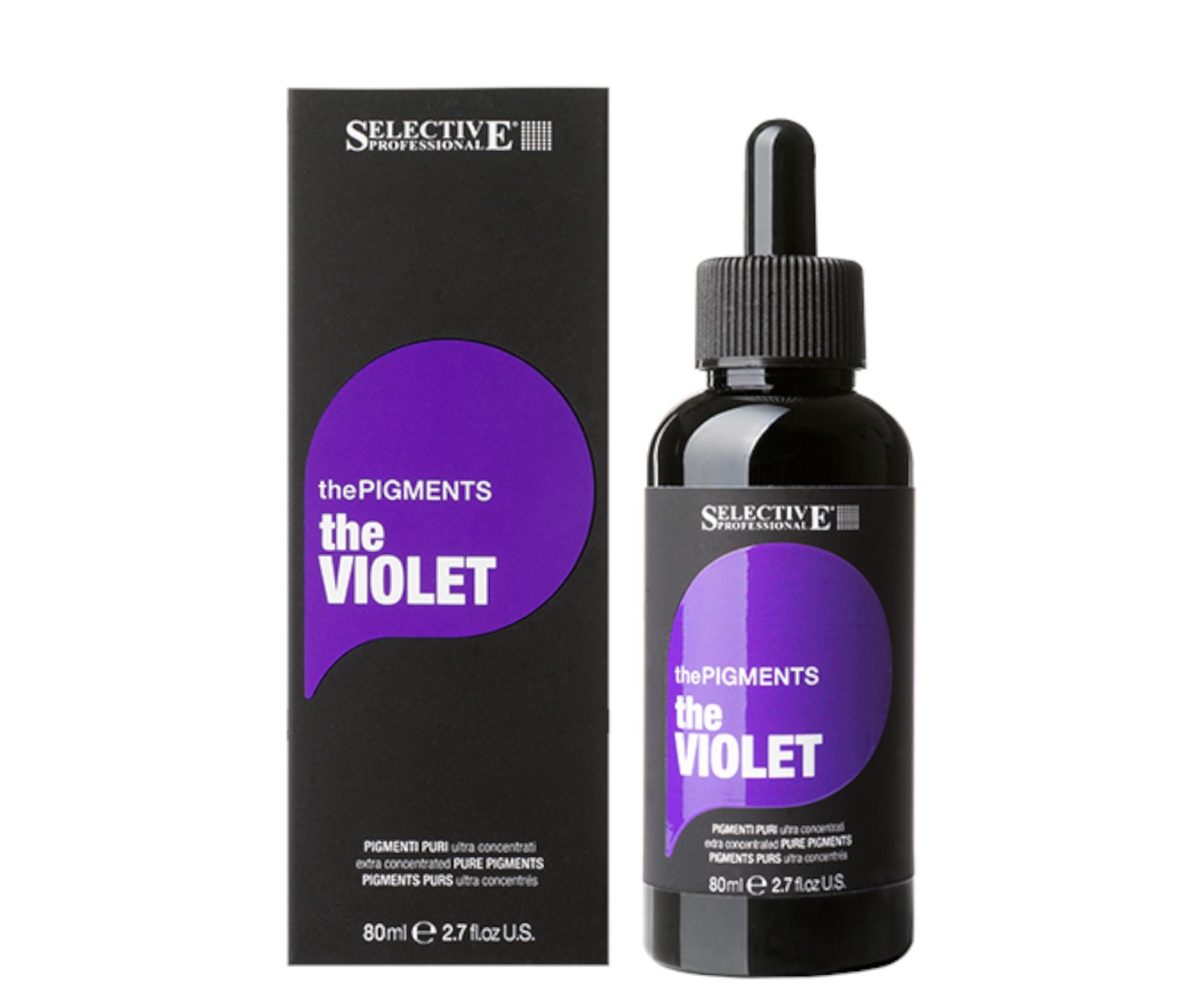 E-shop Ultra koncentrované čisté pigmenty Selective Professional ThePigments TheViolet - 80 ml, fialové + darček zadarmo