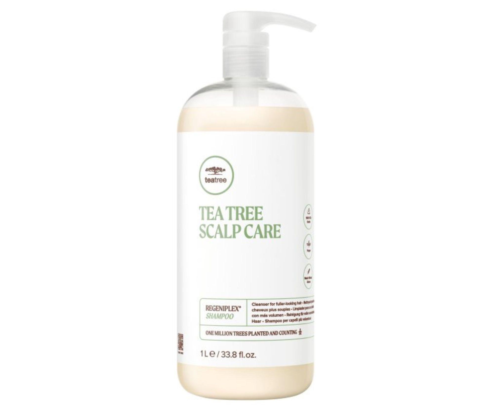 E-shop Šampón pre plnšie vlasy Paul Mitchell Tea Tree Scalp Care Regeniplex Shampoo - 1000 ml + darček zadarmo