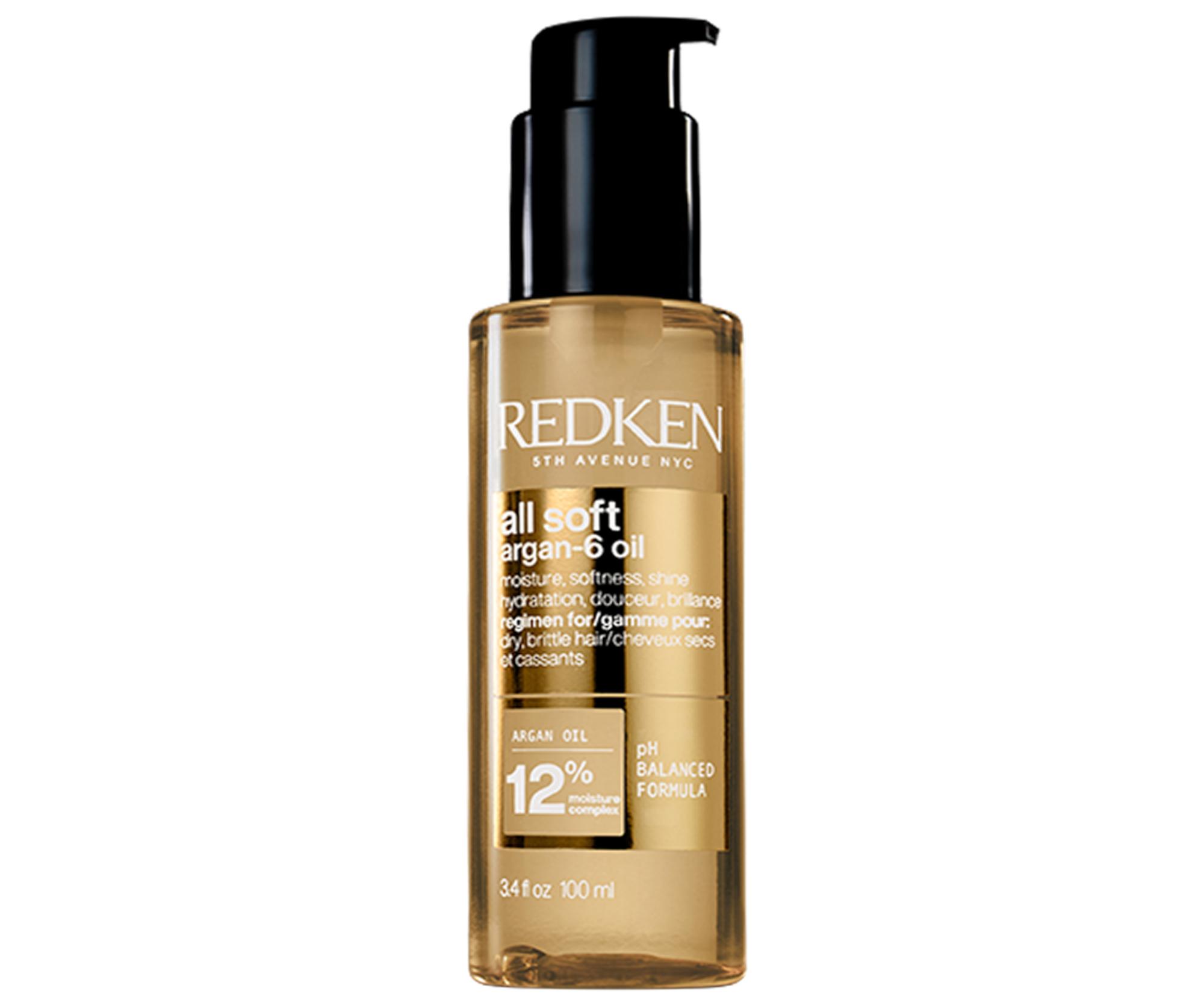 E-shop Viacúčelový olej pre suché a krehké vlasy Redken All Soft Argan-6 Oil - 100 ml + darček zadarmo