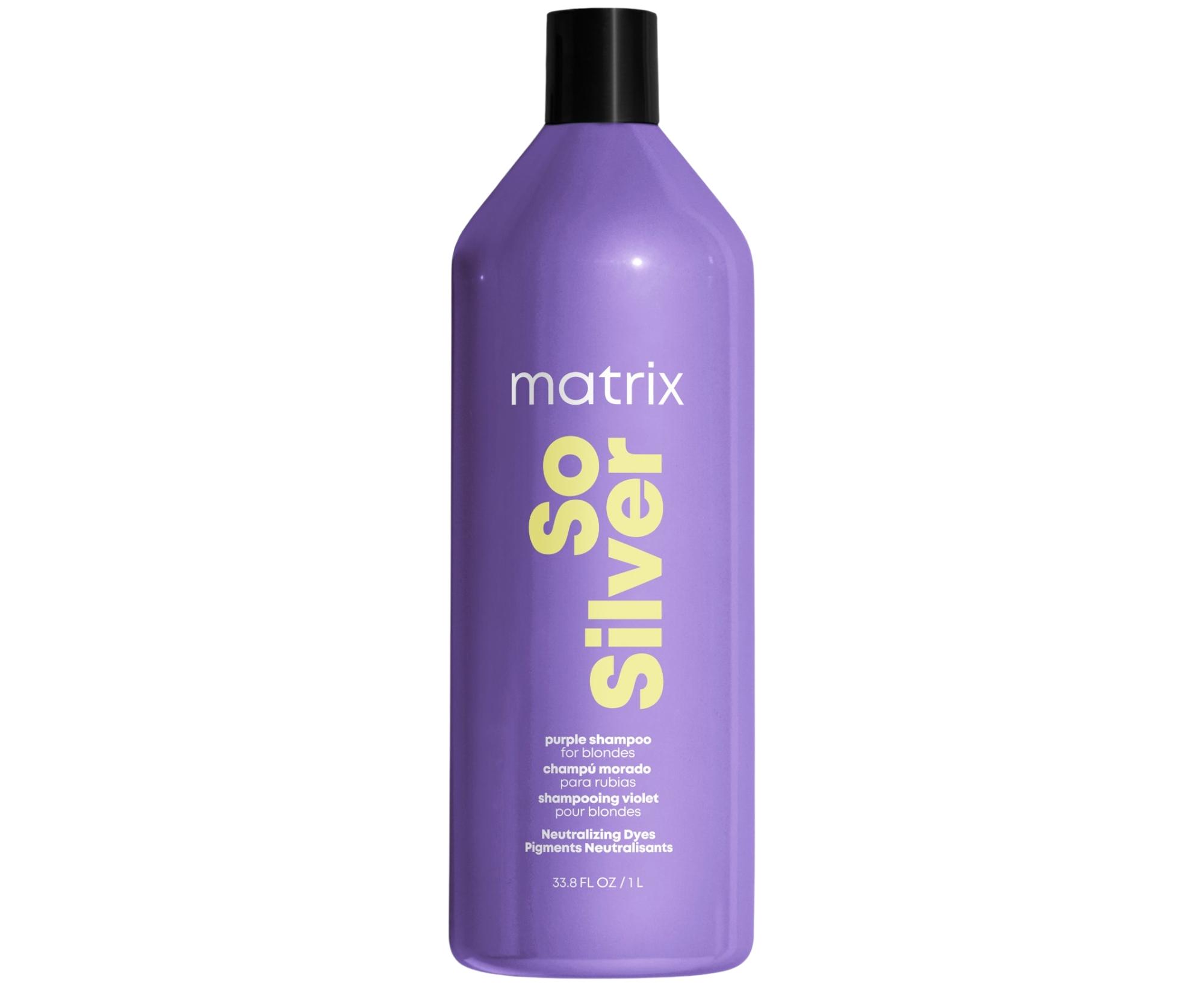 Šampón pre blond a melírované vlasy Matrix So Silver - 1000 ml + darček zadarmo