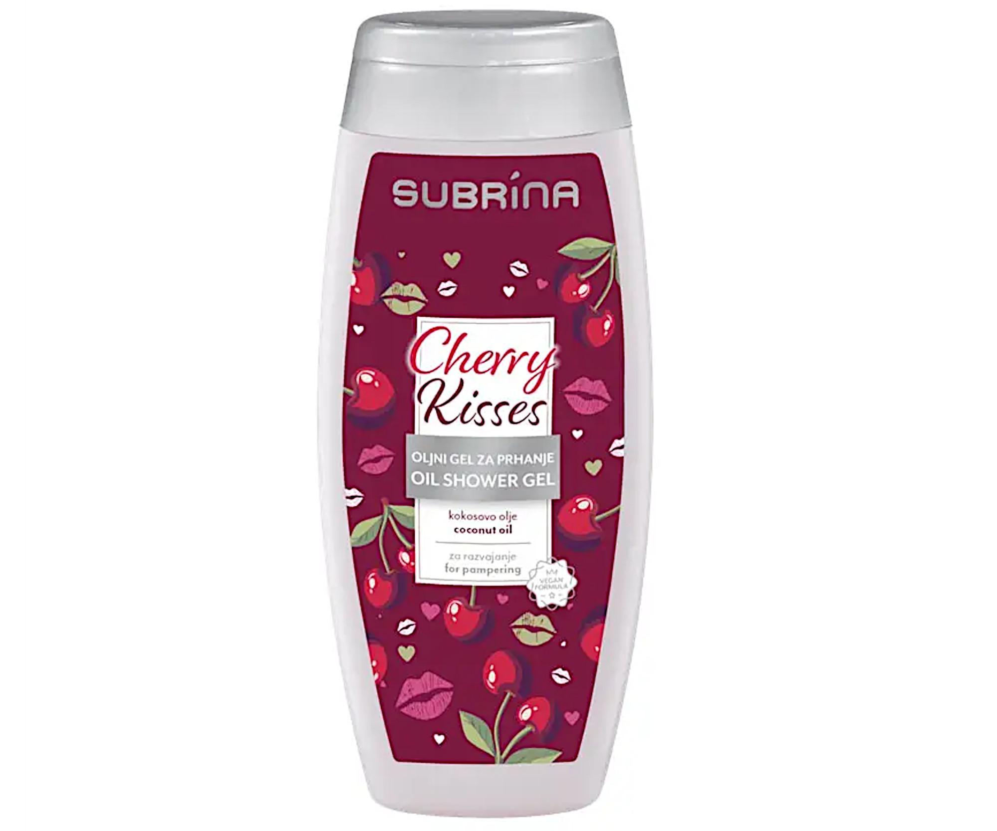 E-shop Sprchový gél Subrina Cherry Kisses - sladké čerešne, 250 ml (081388)