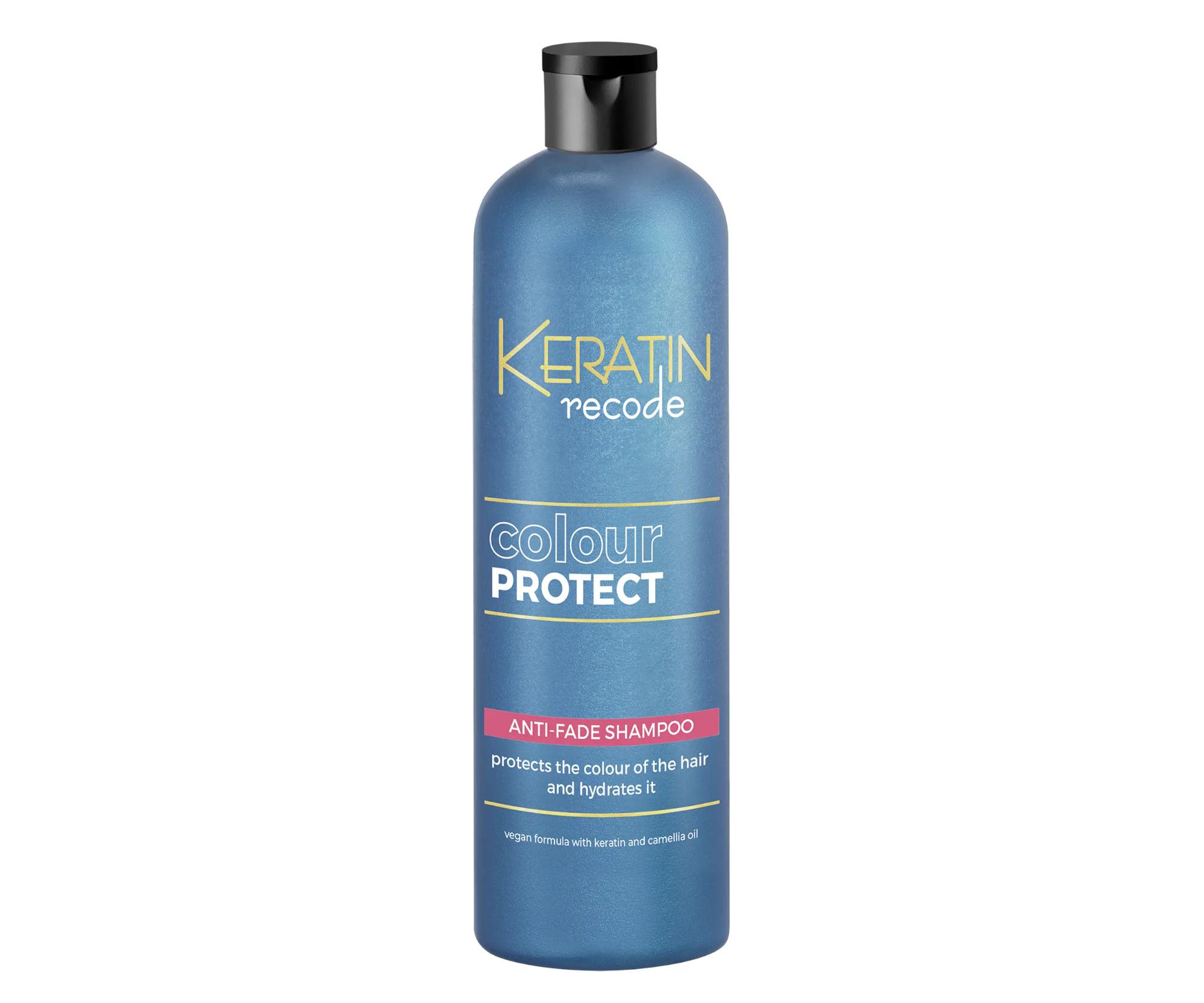 E-shop Šampón na ochranu a obnovu farbených vlasov Subrina Professional Keratin Recode Colour Protect - 400 ml (060862) + darček zadarmo