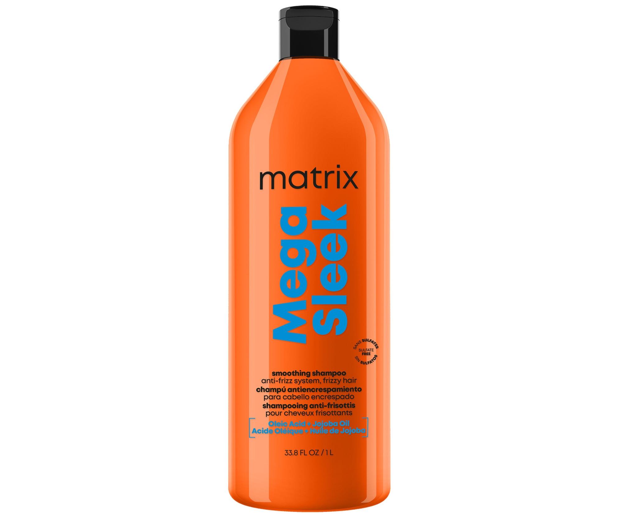 E-shop Uhladzujúci šampón pre nepoddajné vlasy Matrix Mega Sleek Smoothing Shampoo - 1000 ml + darček zadarmo