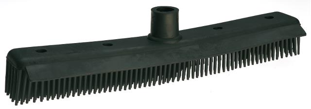 E-shop Antistatický zmeták so škrabkou Sibel Rubber Broom - čierny (8451961) + darček zadarmo