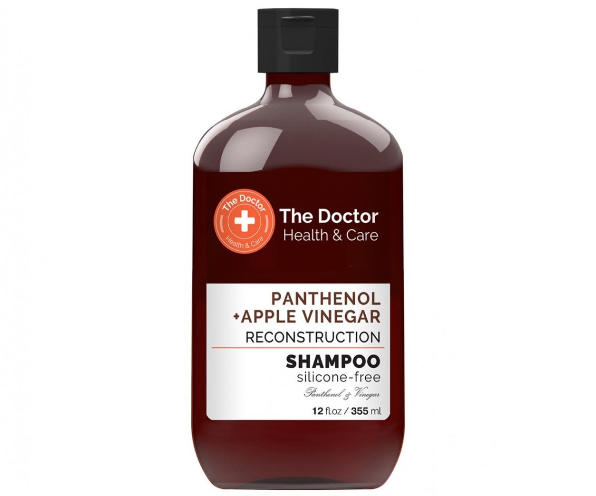 E-shop Regeneračný šampón The Doctor Panthenol + Apple Vinegar Reconstruction Shampoo - 355 ml