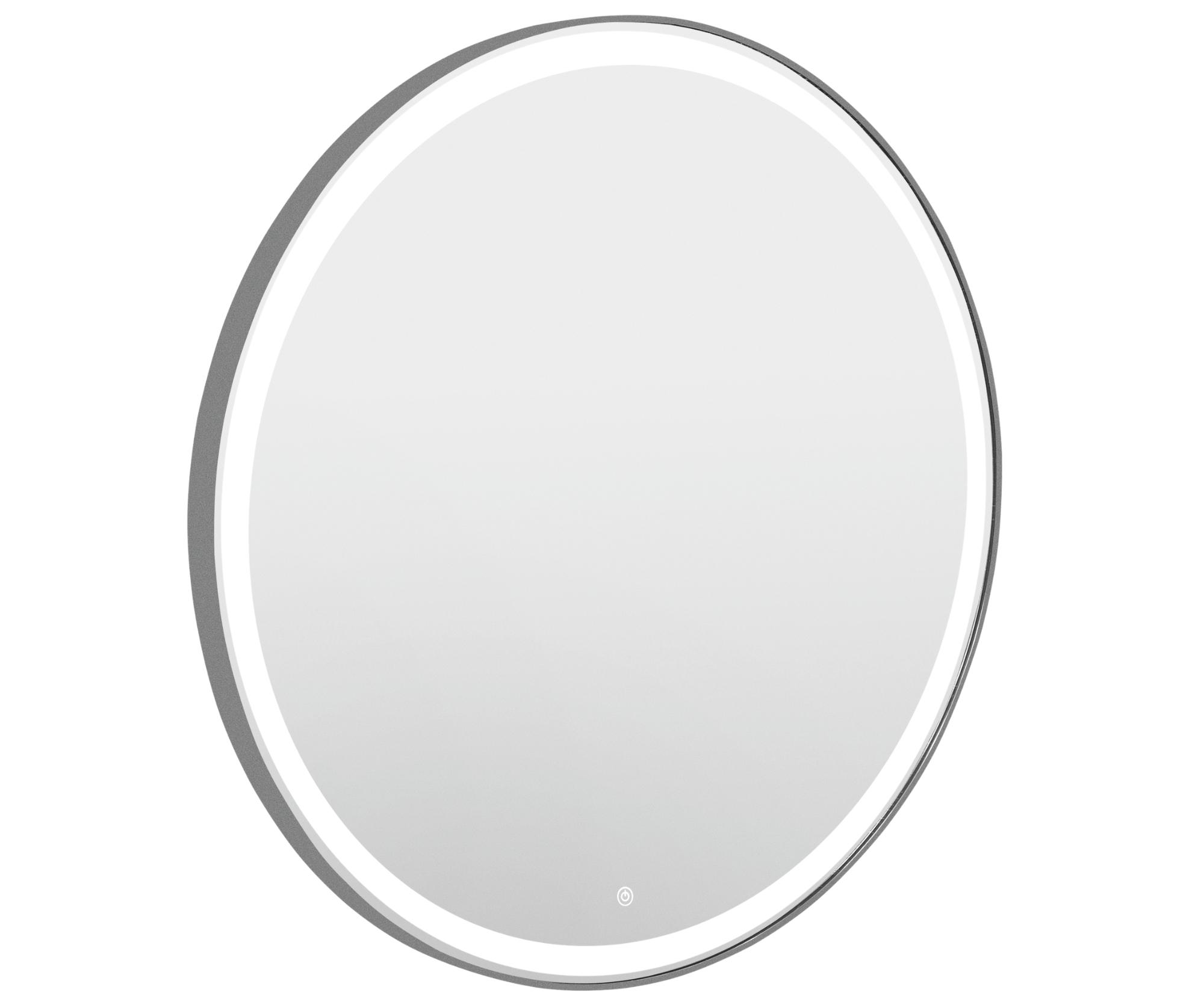 E-shop Okrúhle zrkadlo s LED osvetlením Sibel Fleur Round LED Styling Unit - chrómovaný hliníkový rám (0160011) + darček zadarmo
