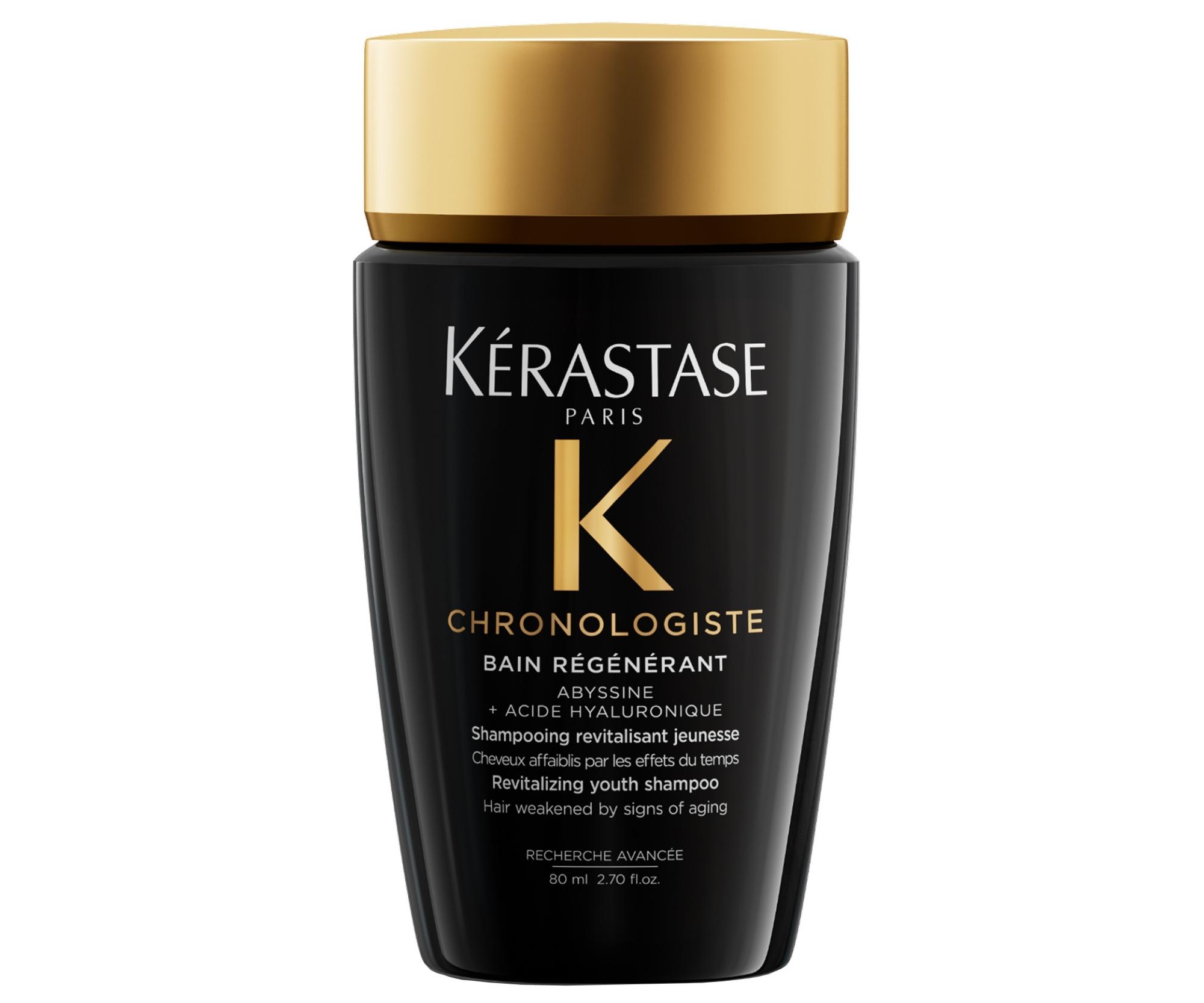 Revitalizačný hydratačný šampón pre starnúce vlasy Kérastase Chronologiste Bain Régénérant - 80 ml + darček zadarmo