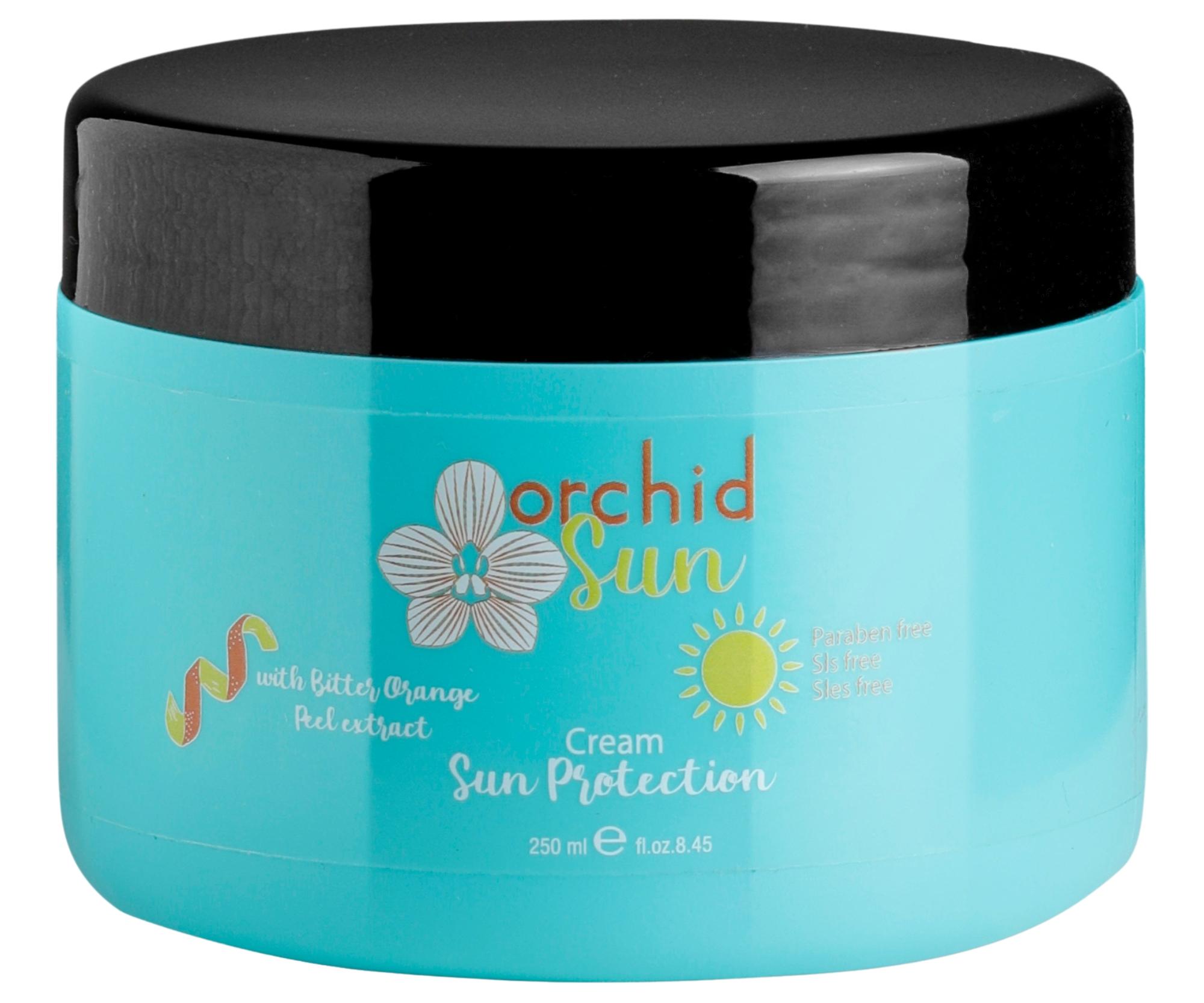 E-shop Ochranný krém pre vlasy namáhané slnkom Kléral Orchid Sun Cream Protection - 250 ml + darček zadarmo
