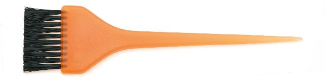 E-shop Štetec na farbenie vlasov Sibel 8450211 - 4,5 cm, oranžový