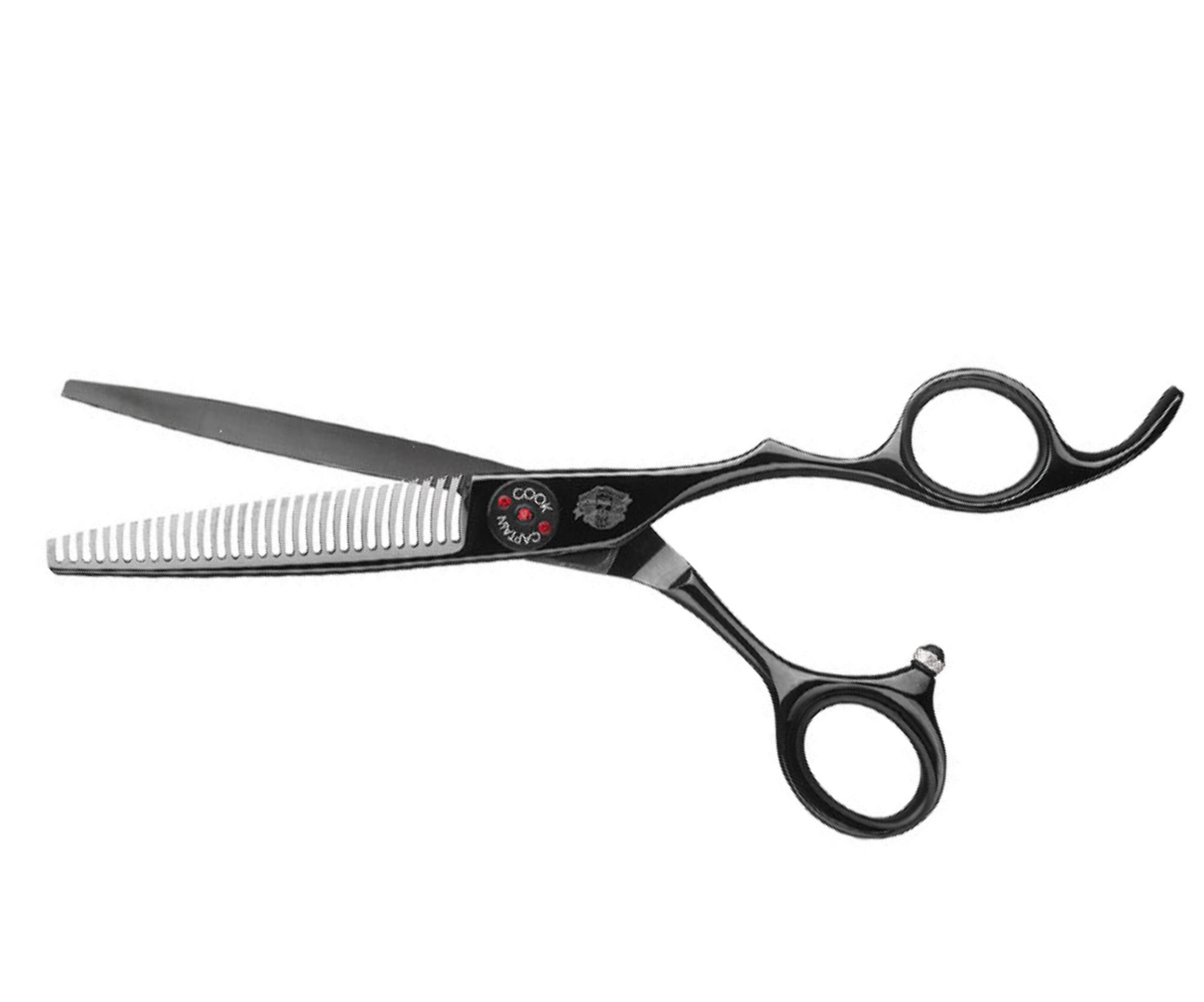 E-shop Efilačné nožnice Captain Cook Tijera Barbero Esculpir 6" - 32 zubov + darček zadarmo