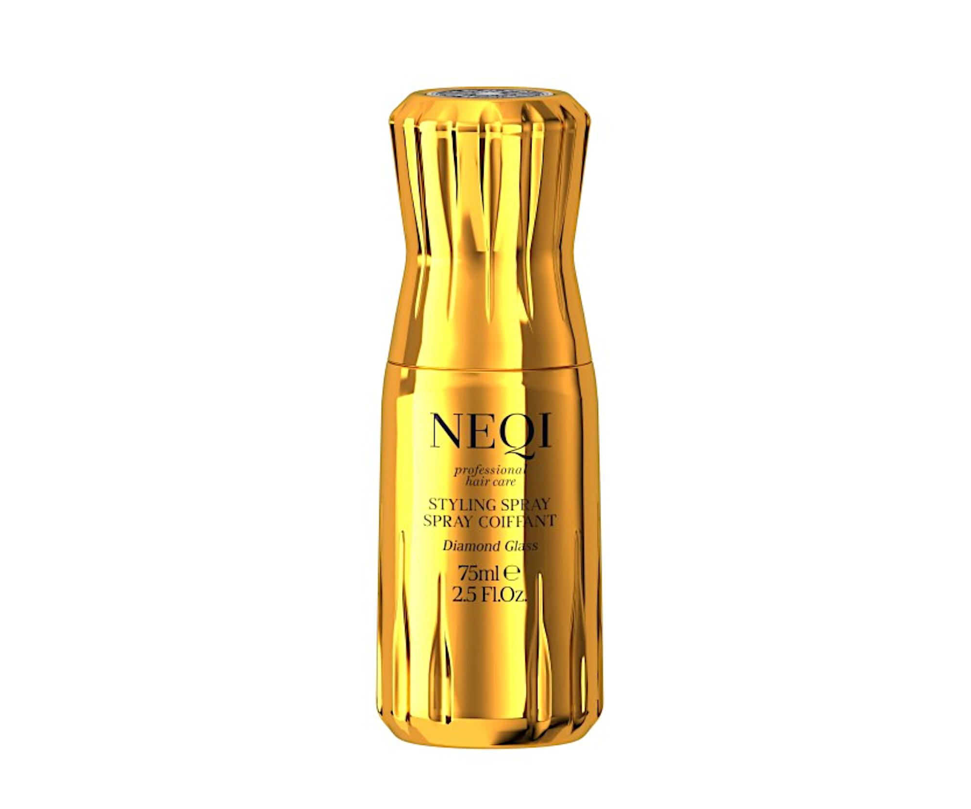 E-shop Stylingový sprej pre lesk a hladký vzhľad všetkých typov vlasov Neqi Styling Spray Diamond Glass - 75 ml + darček zadarmo